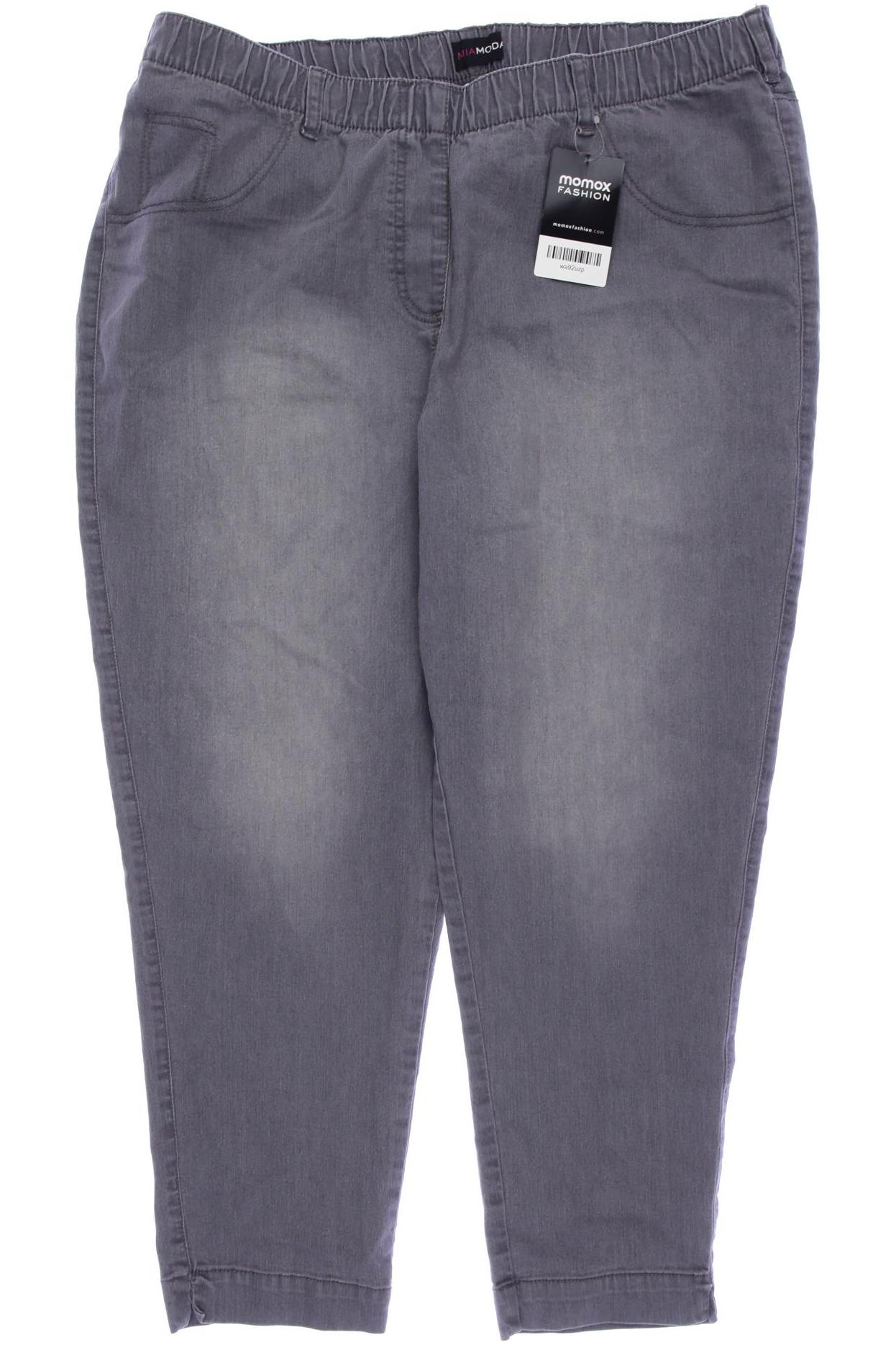 

Miamoda Damen Jeans, grau, Gr. 48
