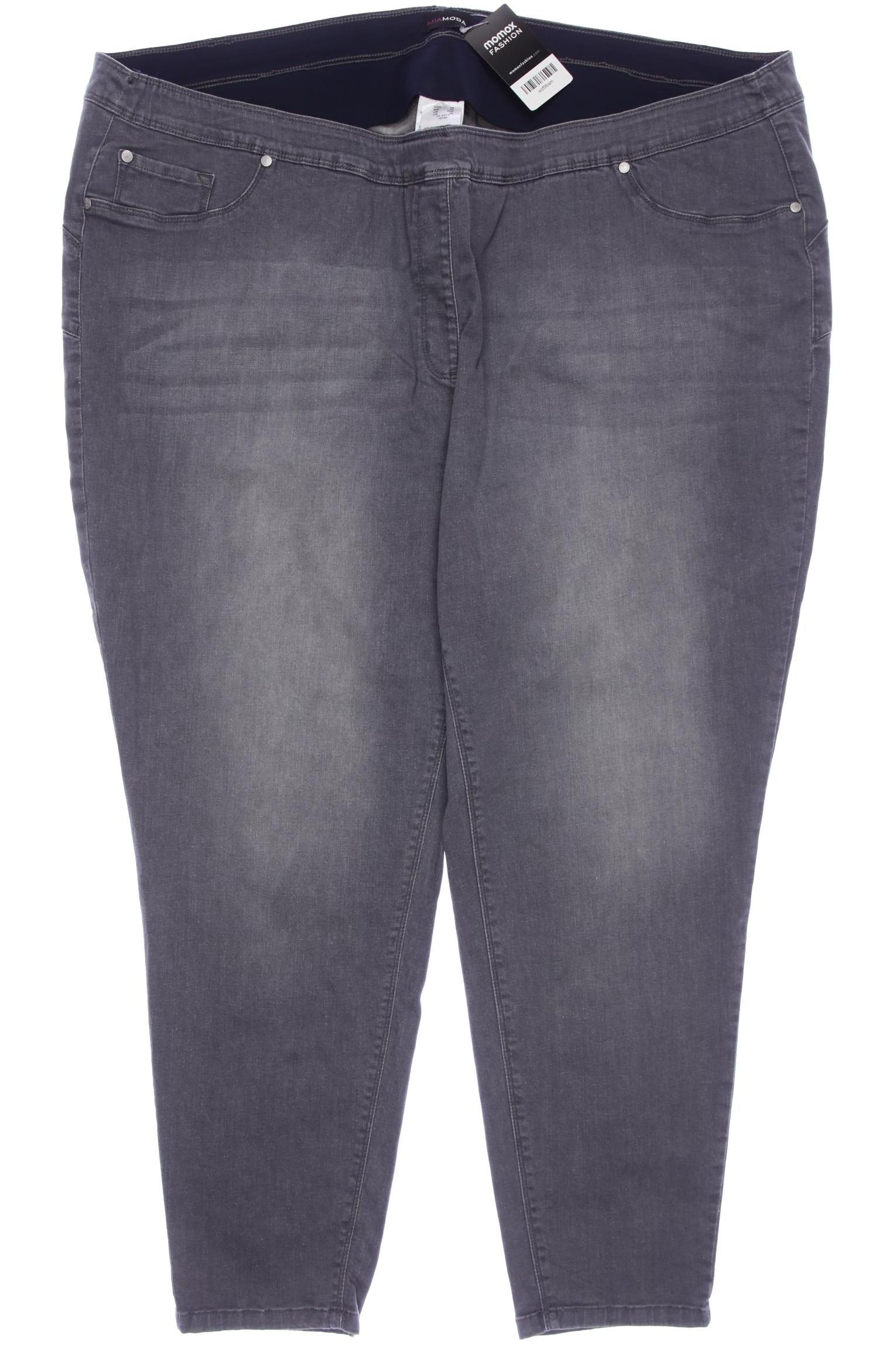

Miamoda Damen Jeans, grau, Gr. 58