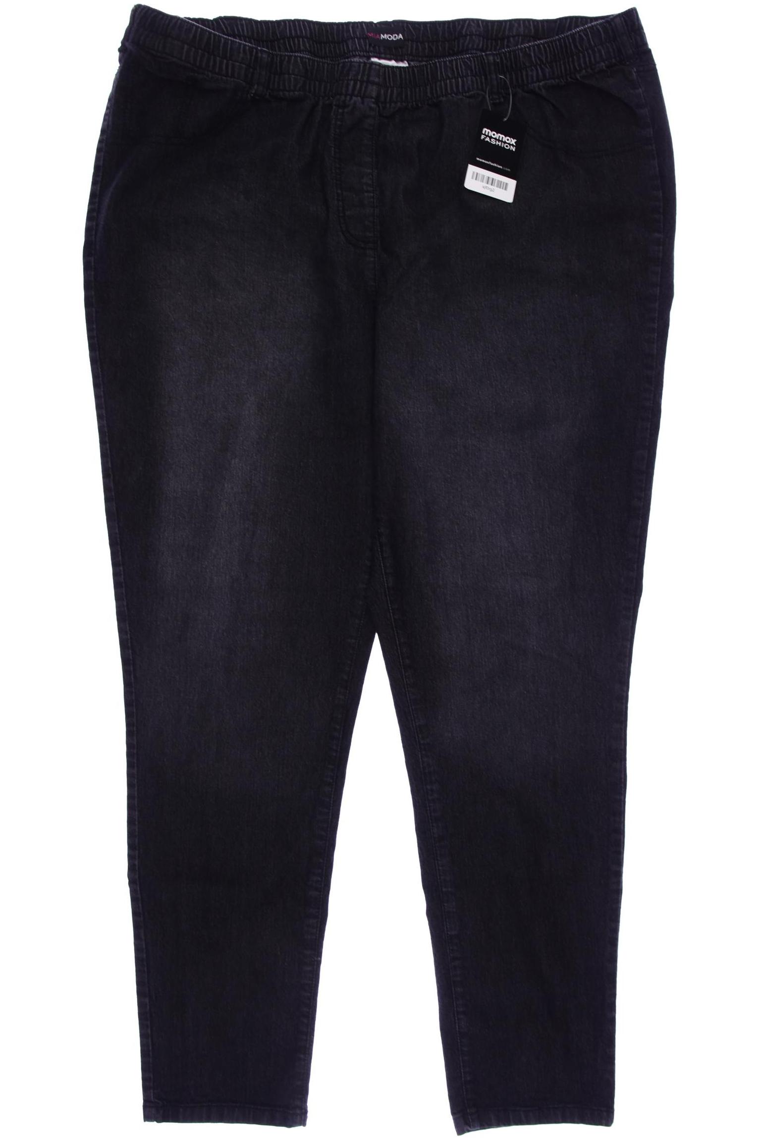 

MIAMODA Damen Jeans, grau