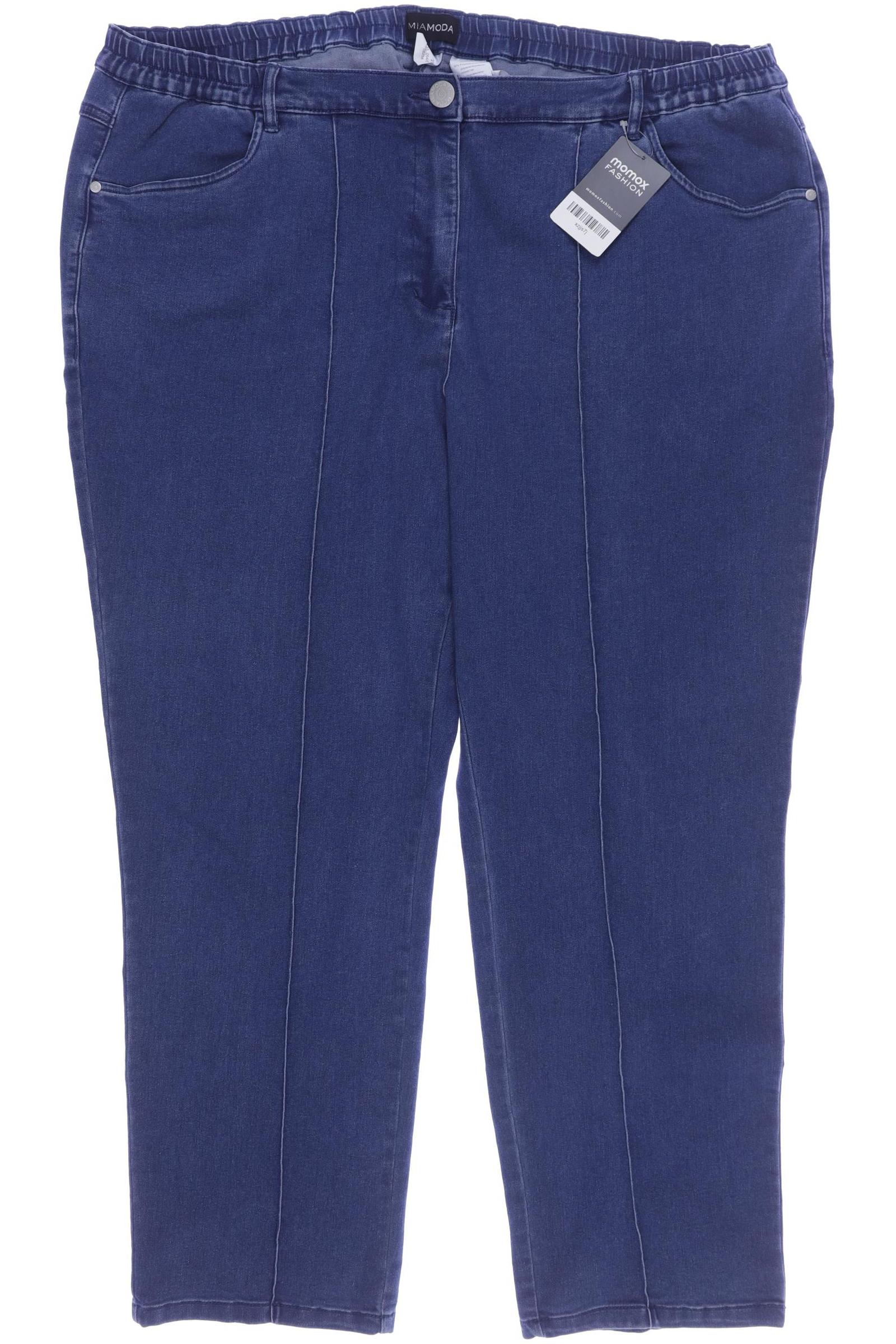 

MIAMODA Damen Jeans, blau