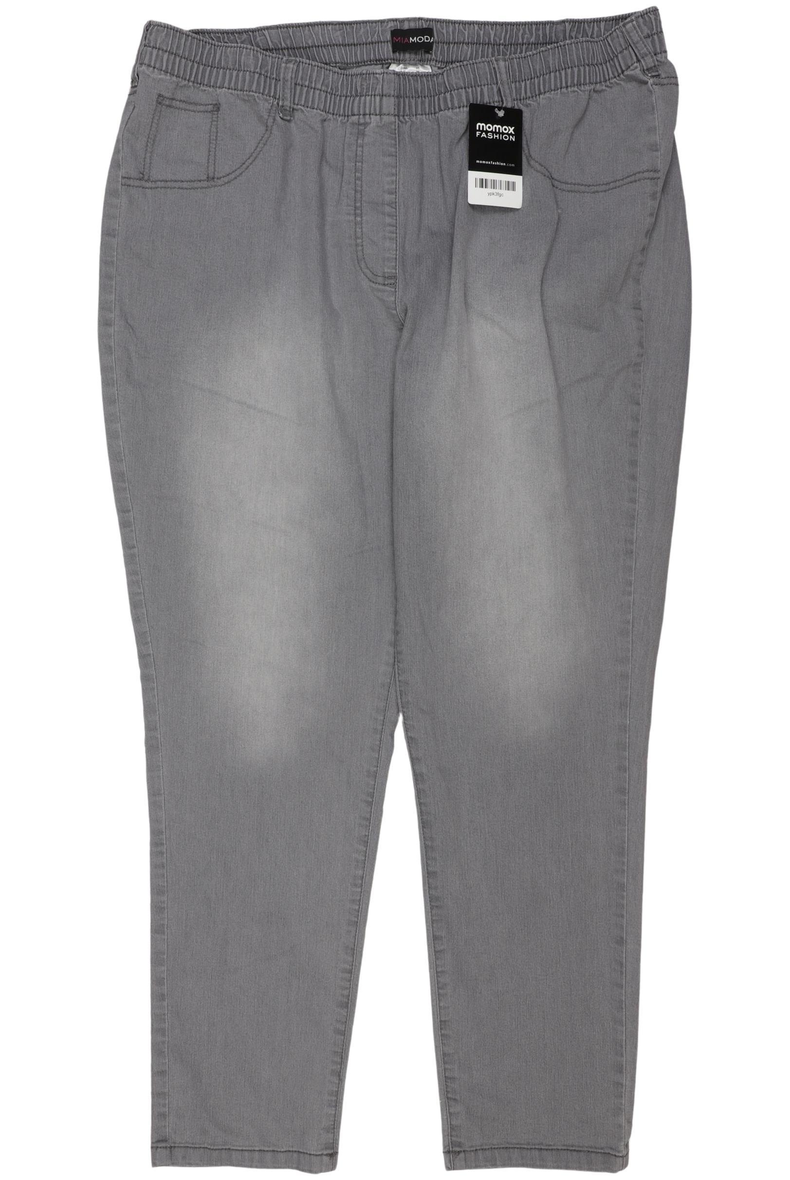 

Miamoda Damen Jeans, grau, Gr. 25