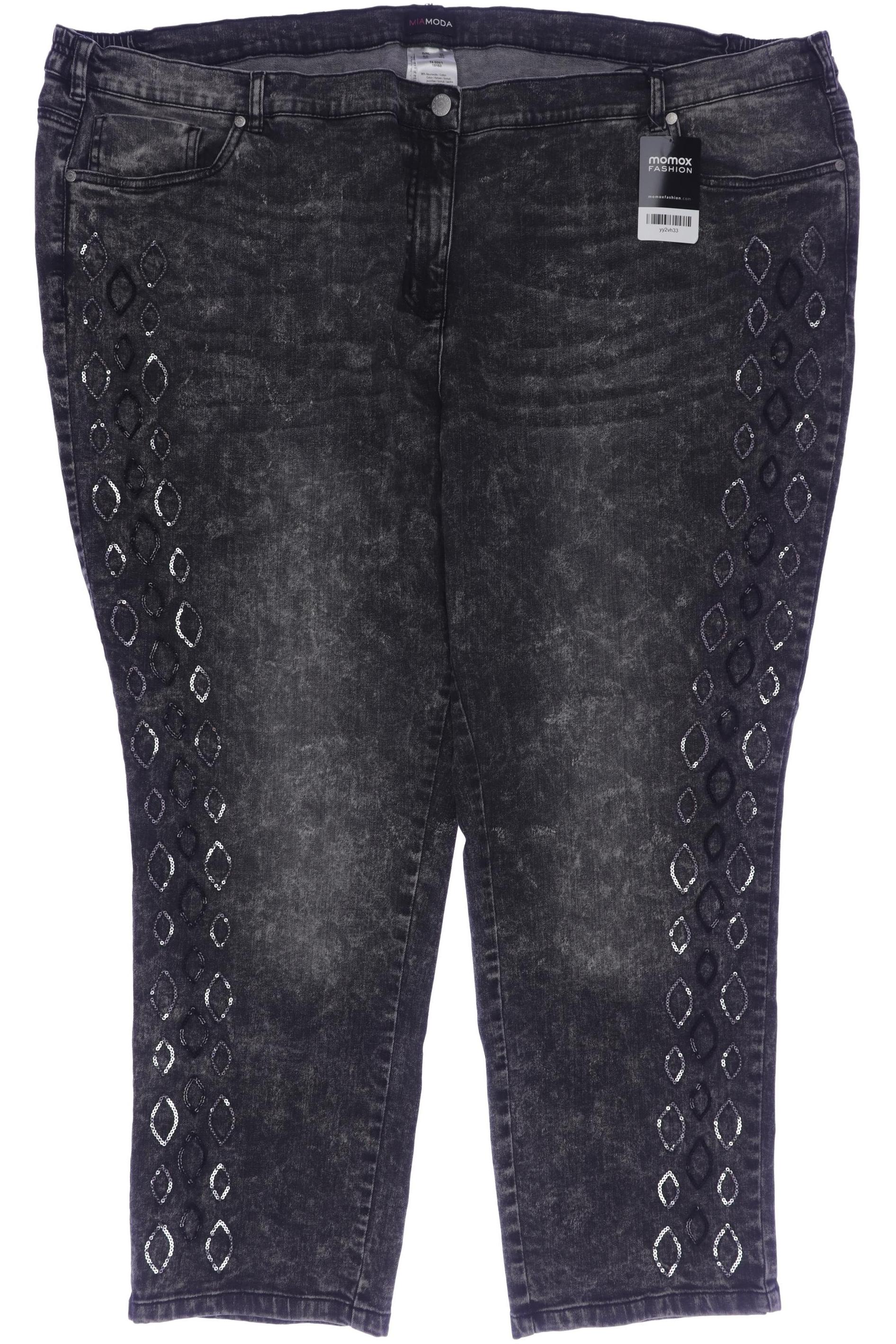 

Miamoda Damen Jeans, grau, Gr. 29