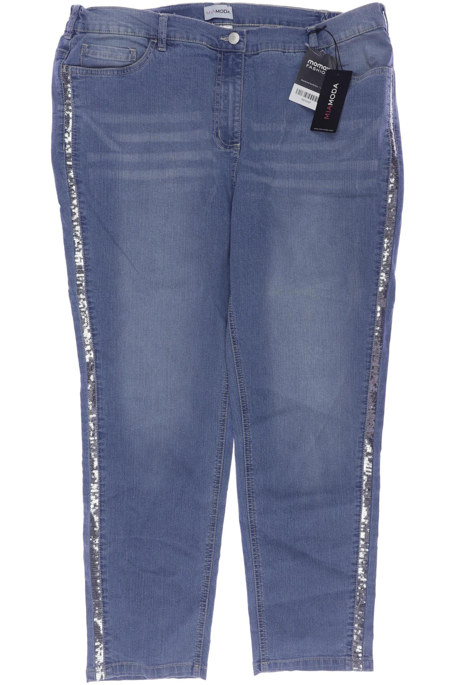 

Miamoda Damen Jeans, blau, Gr. 48