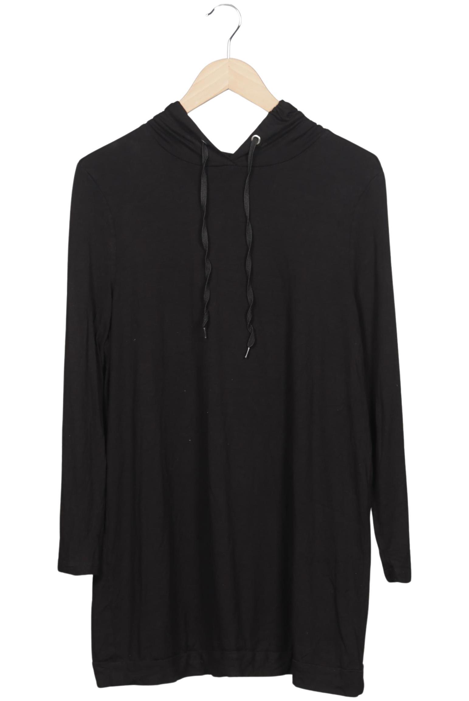 

Miamoda Damen Kapuzenpullover, schwarz, Gr. 46