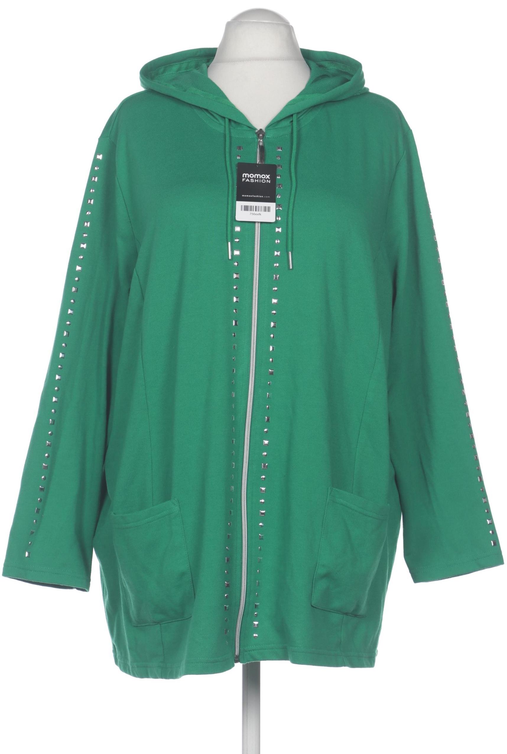 Thumbnail - Miamoda Damen Kapuzenpullover, grün, Gr. 54