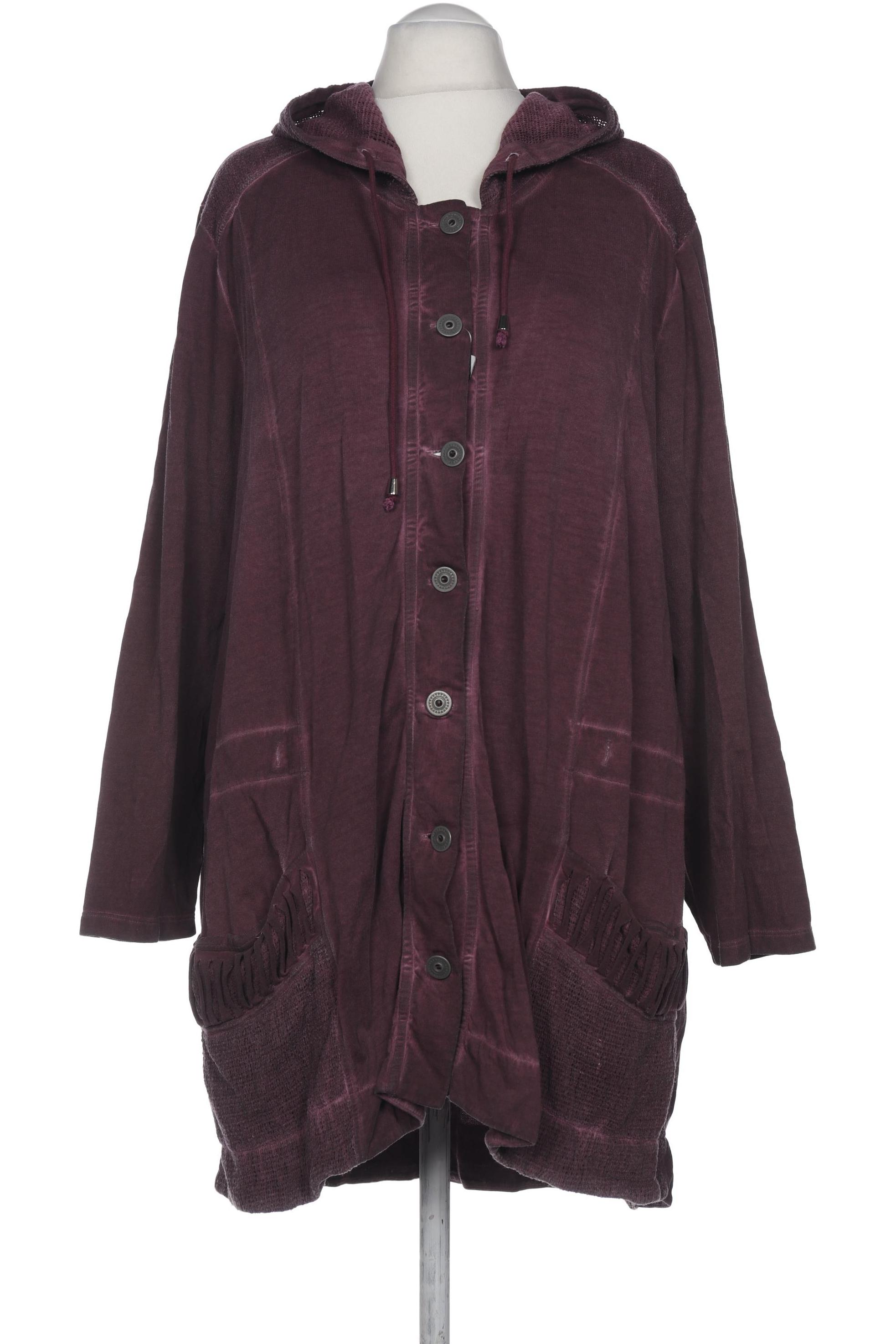 

Miamoda Damen Kapuzenpullover, bordeaux, Gr. 56