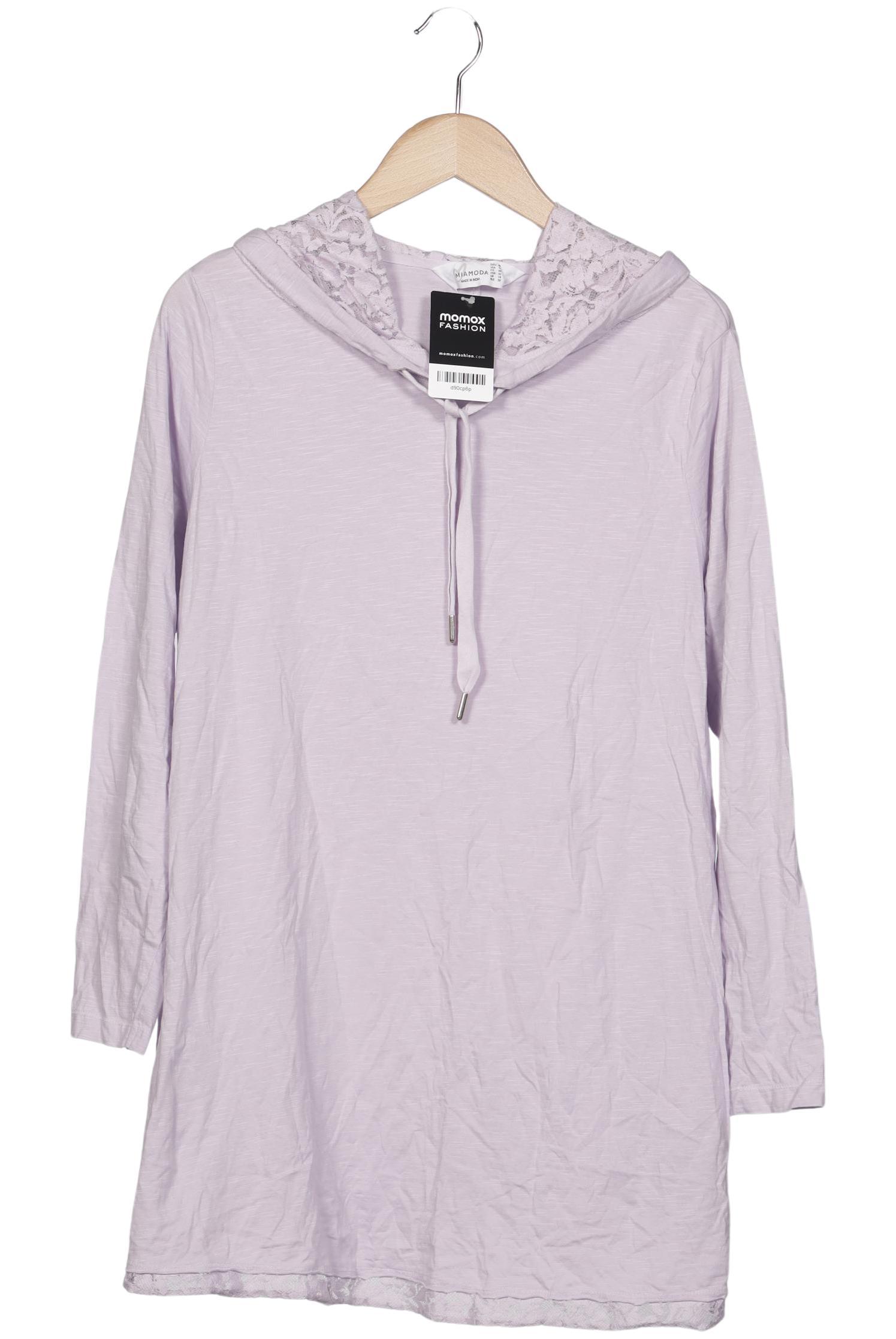 

Miamoda Damen Kapuzenpullover, flieder, Gr. 44