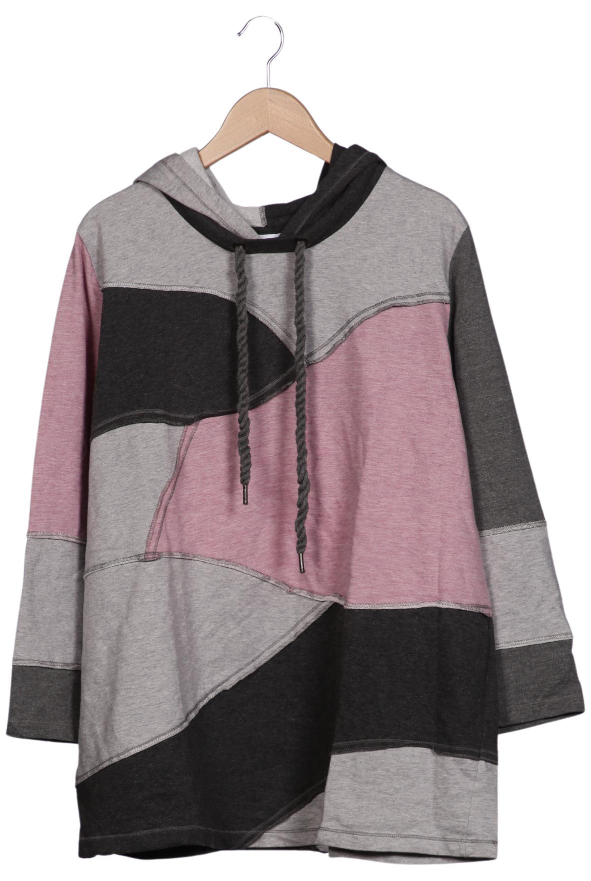 

Miamoda Damen Kapuzenpullover, mehrfarbig, Gr. 50