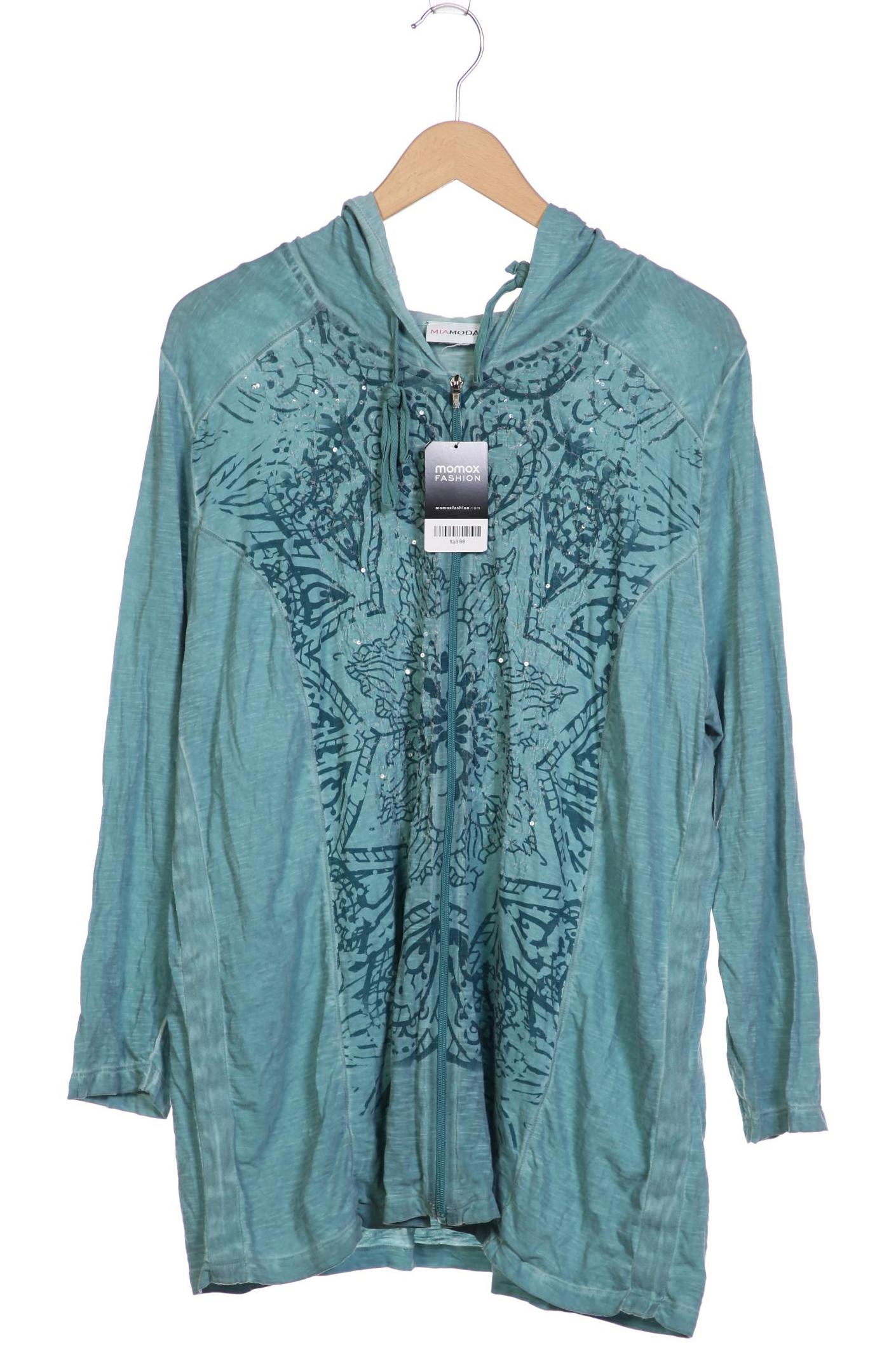 

MIAMODA Damen Kapuzenpullover, türkis