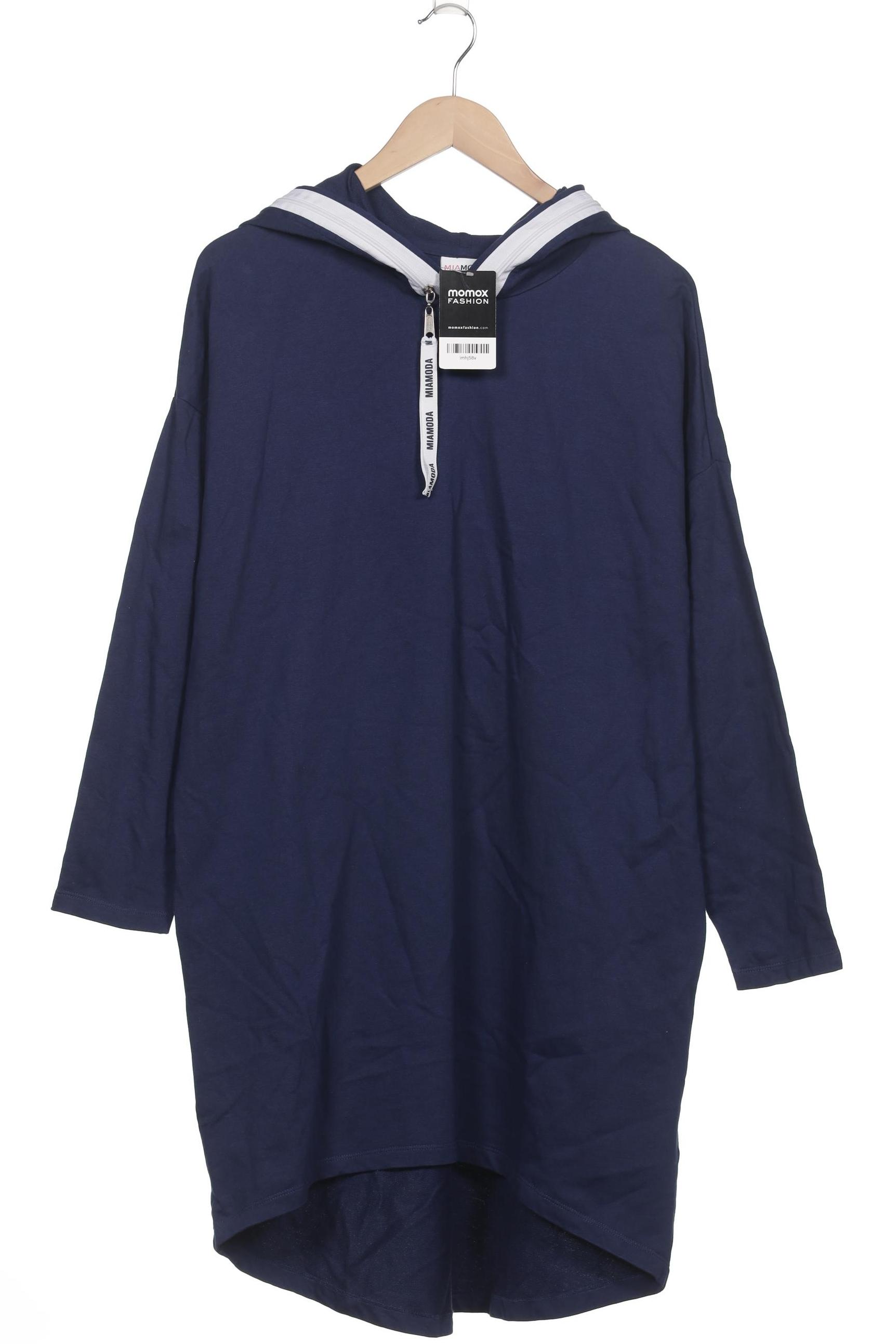 

Miamoda Damen Kapuzenpullover, marineblau, Gr. 44