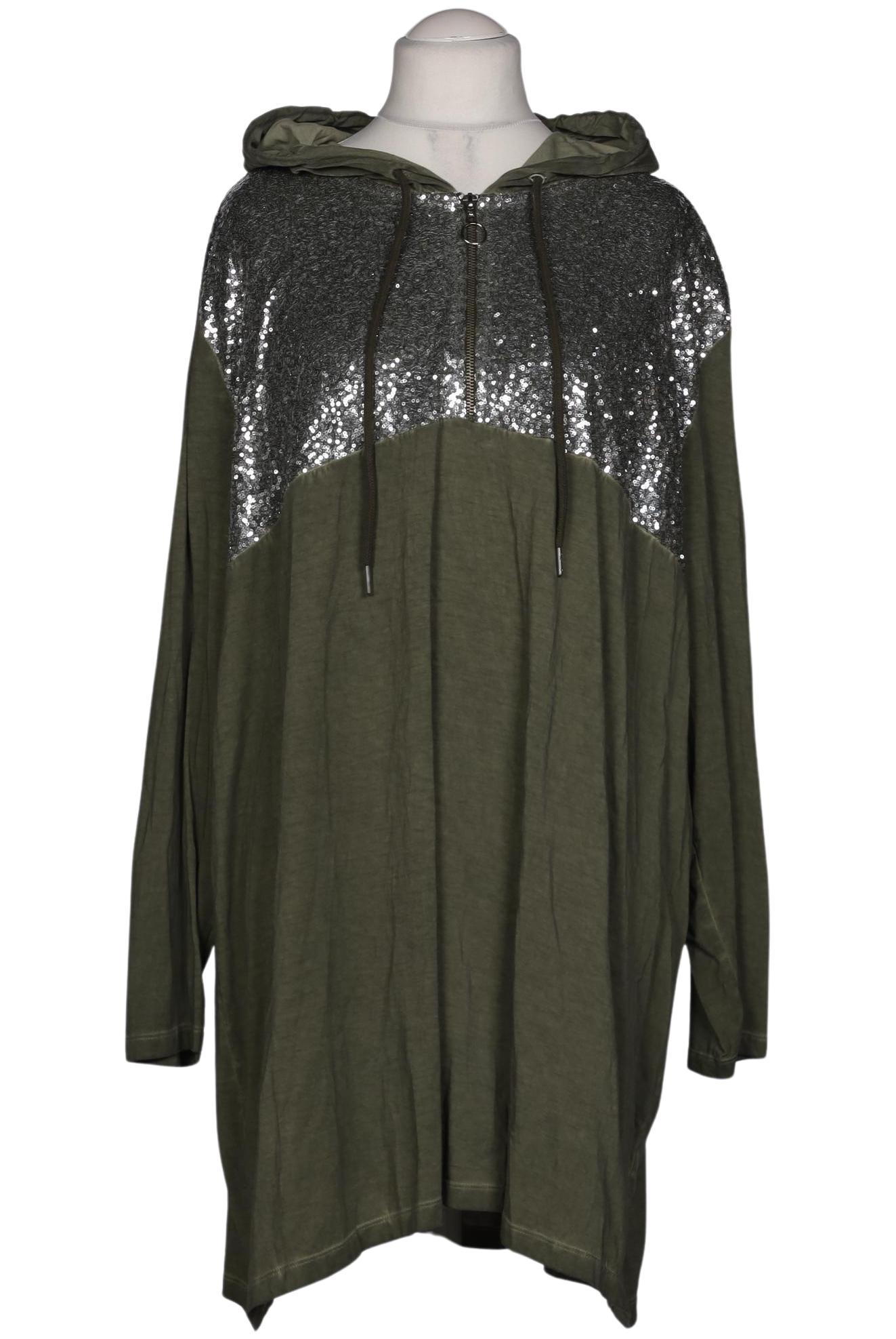 

Miamoda Damen Kapuzenpullover, grün, Gr. 56