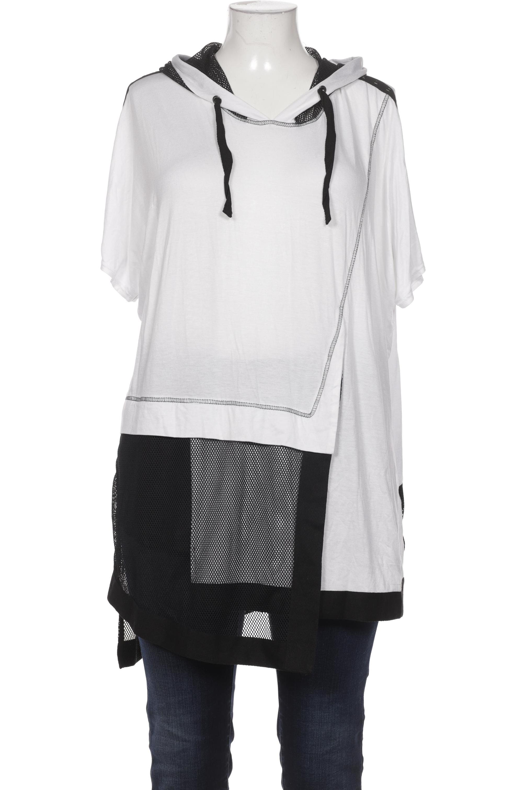 

Miamoda Damen Kapuzenpullover, weiß, Gr. 48