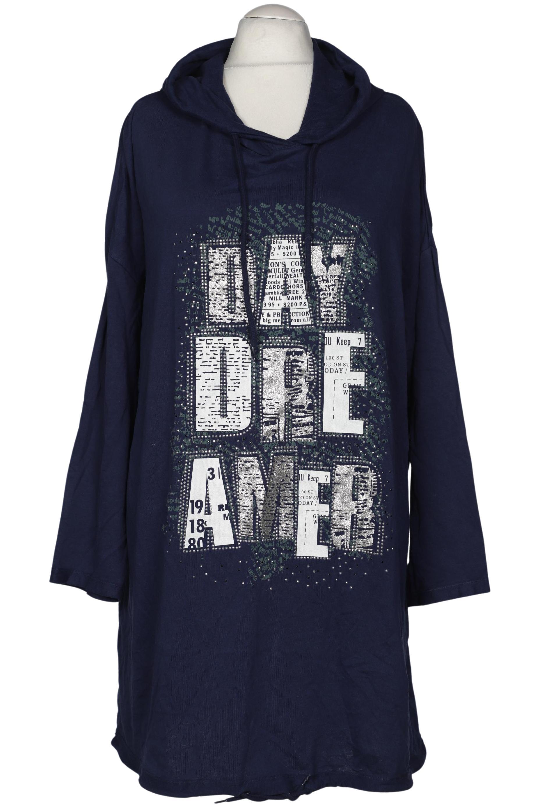 

Miamoda Damen Kapuzenpullover, marineblau, Gr. 52
