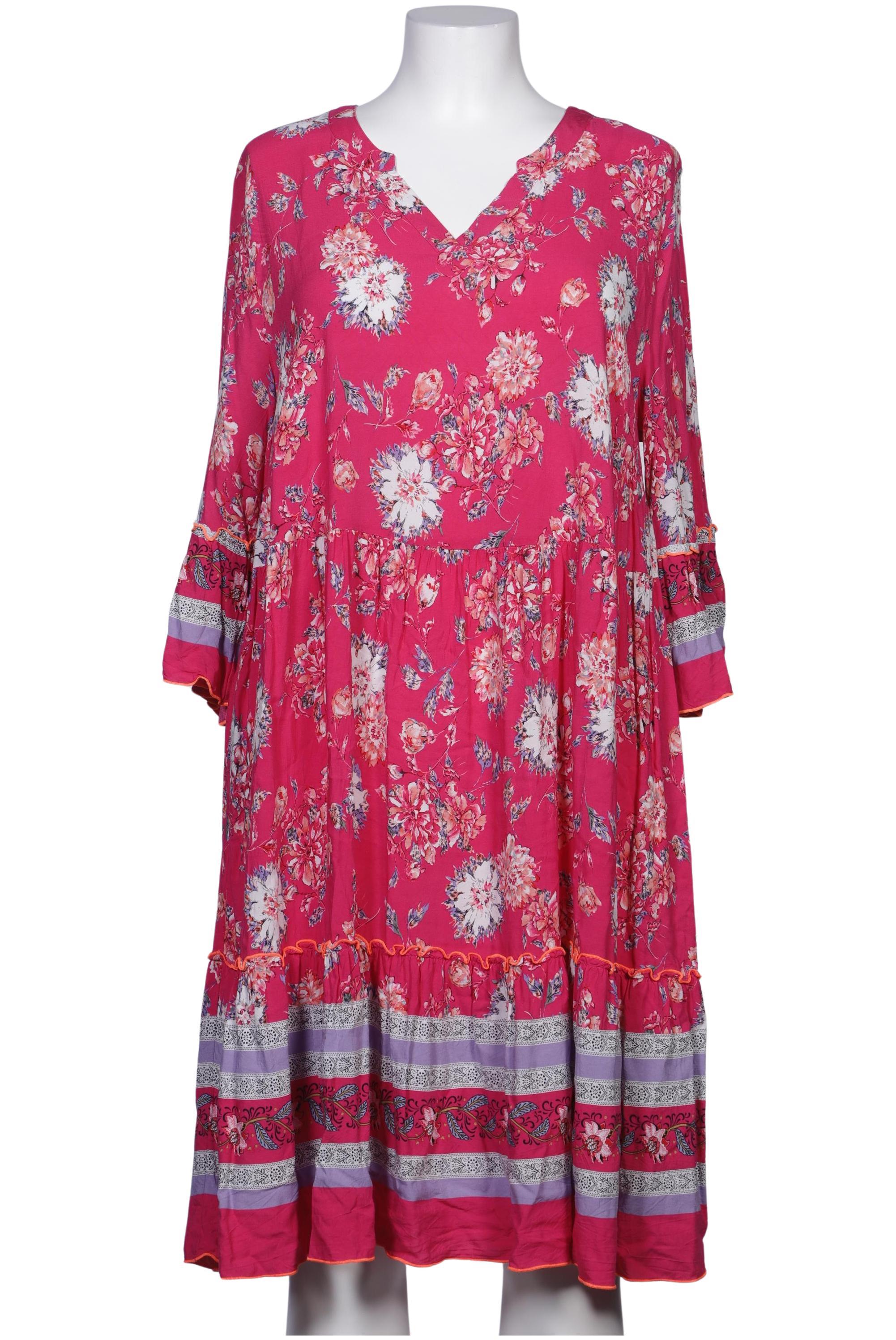 

Miamoda Damen Kleid, pink, Gr. 48