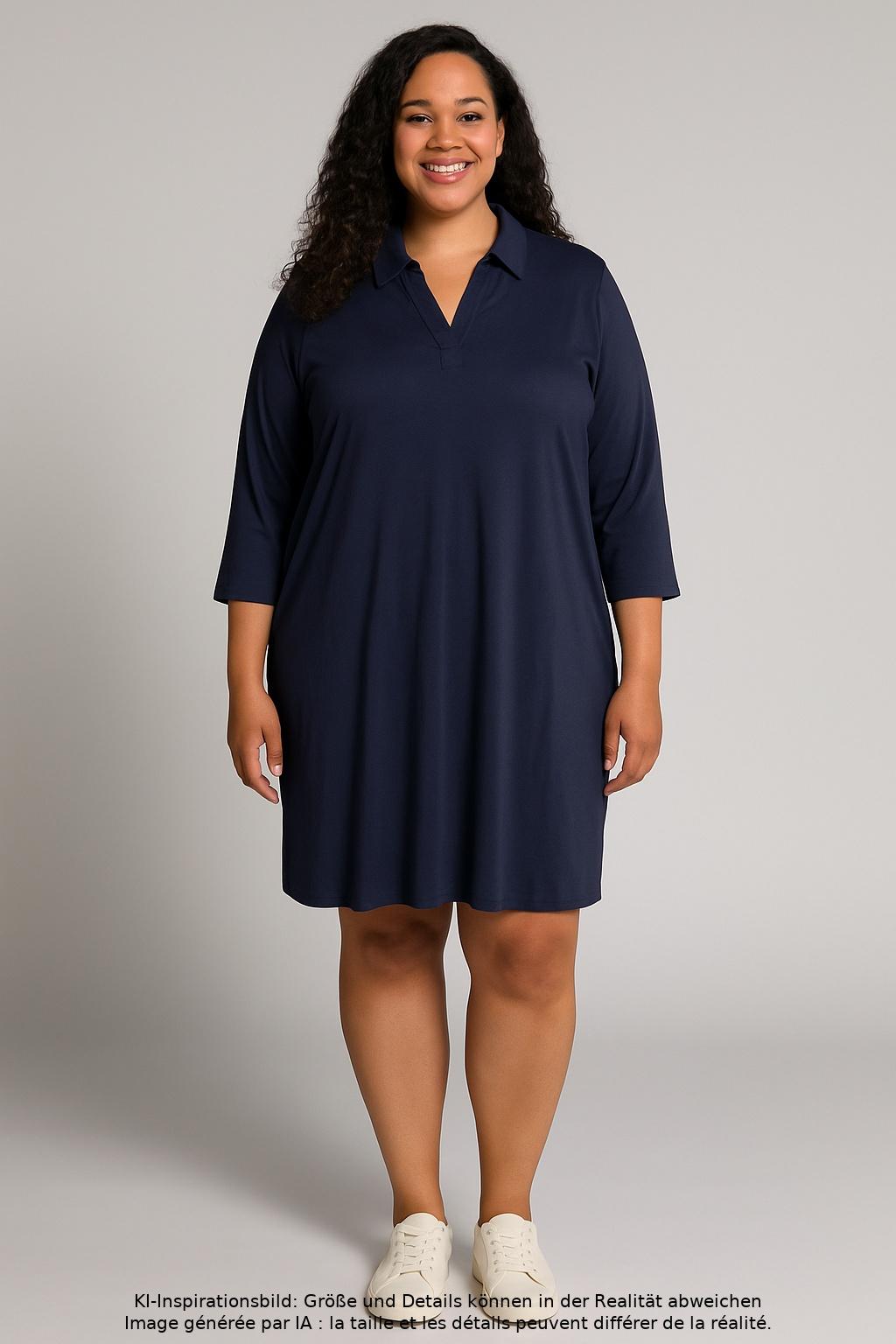 

Miamoda Damen Kleid, marineblau, Gr. 50