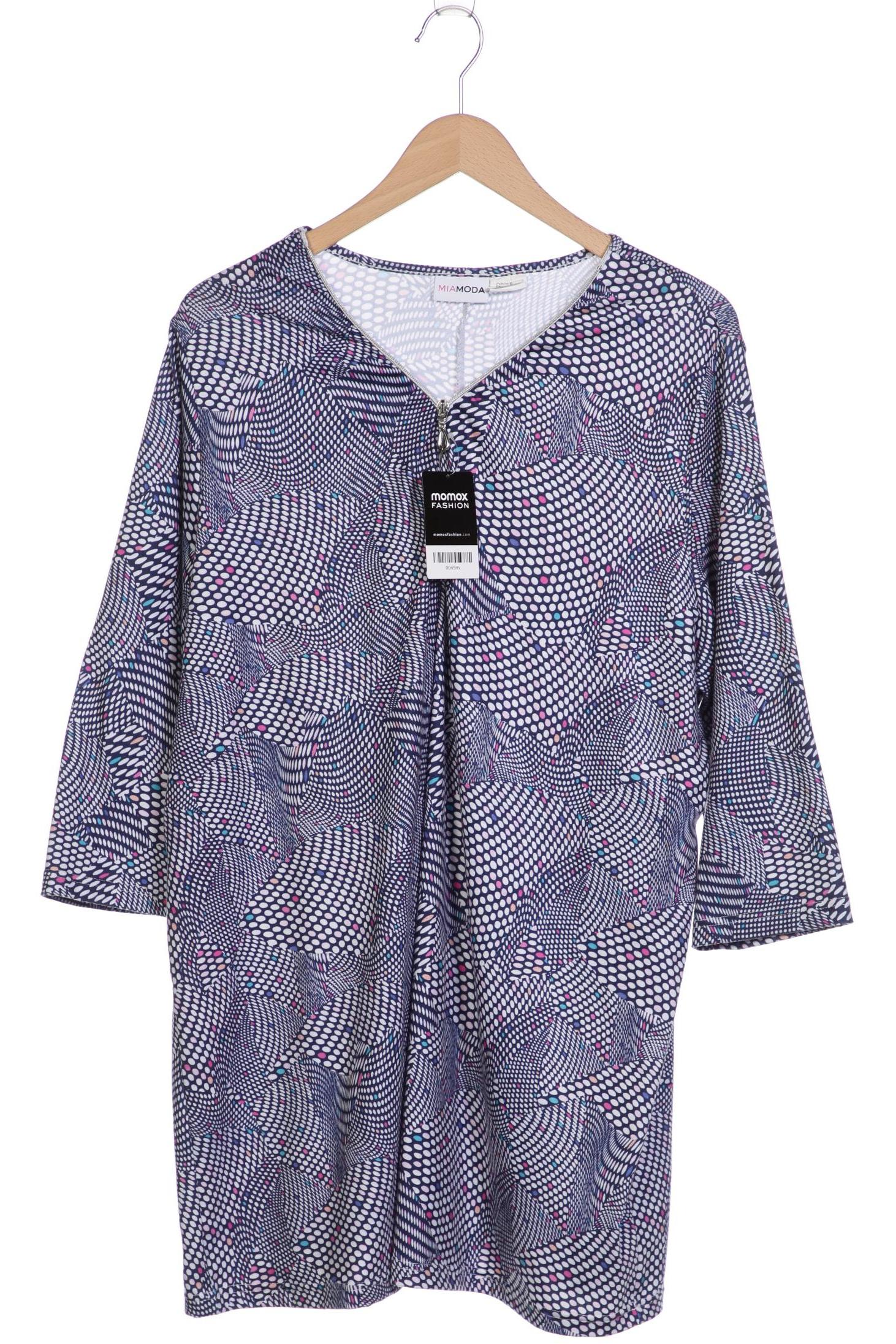 

MIAMODA Damen Langarmshirt, blau