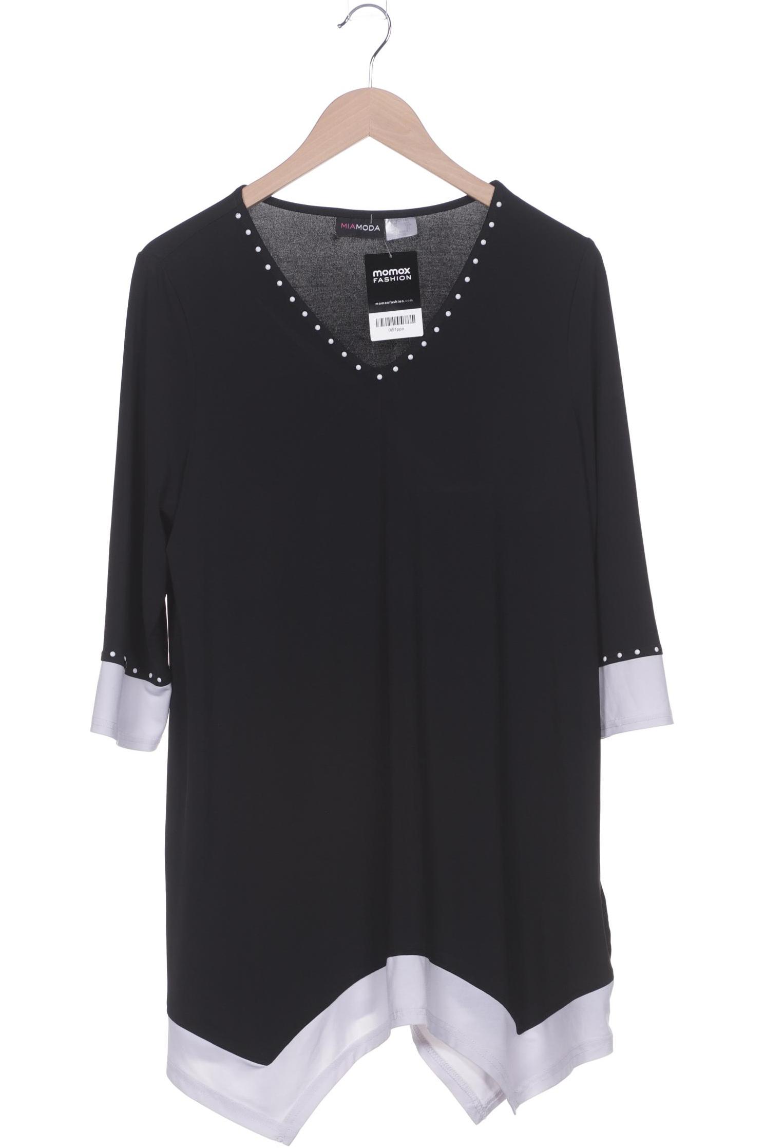 

Miamoda Damen Langarmshirt, schwarz, Gr. 44