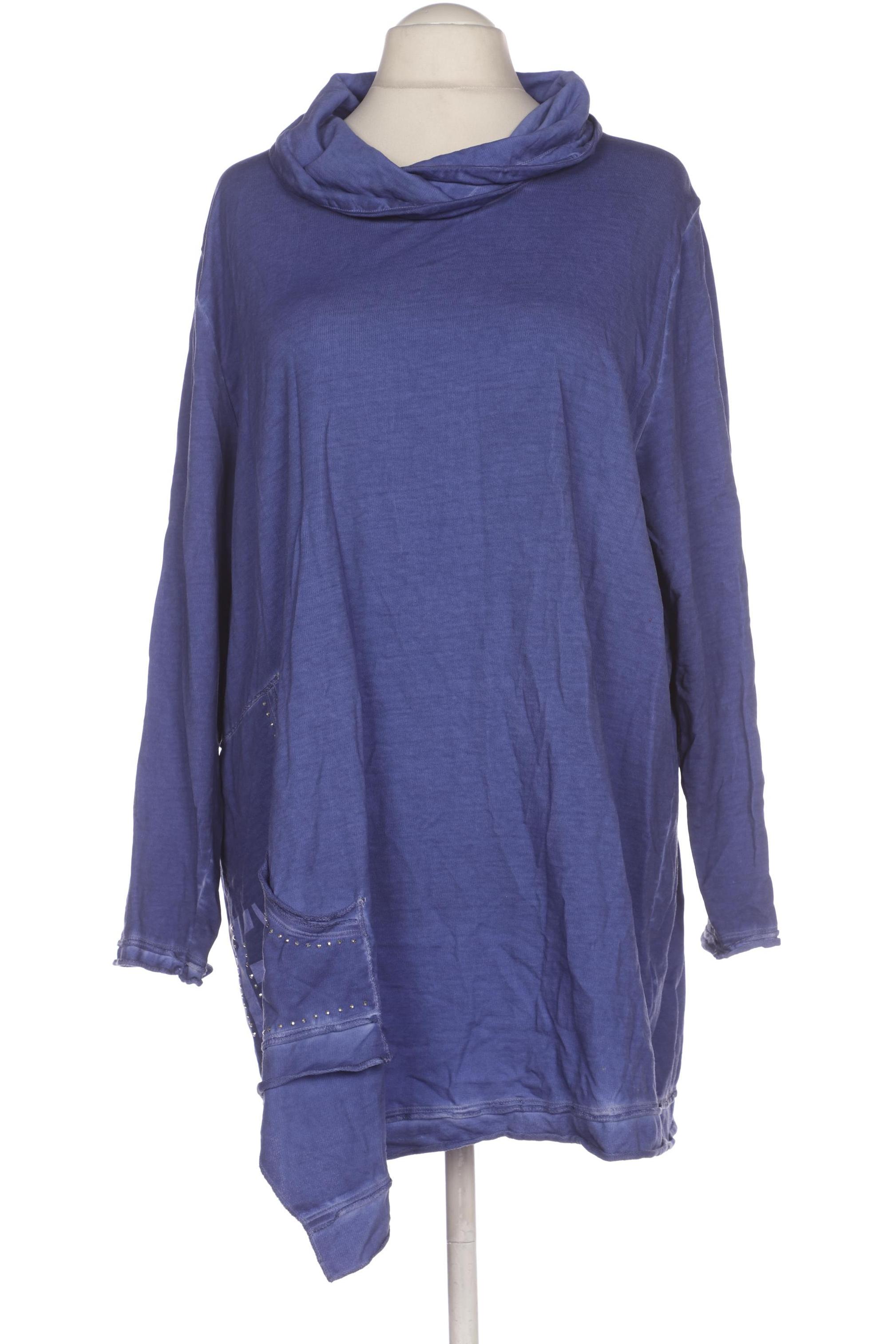 

Miamoda Damen Langarmshirt, blau, Gr. 54