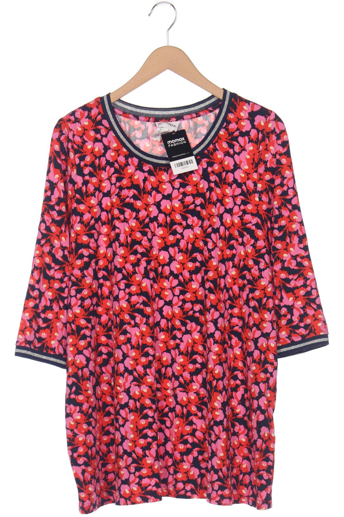 

Miamoda Damen Langarmshirt, marineblau, Gr. 52