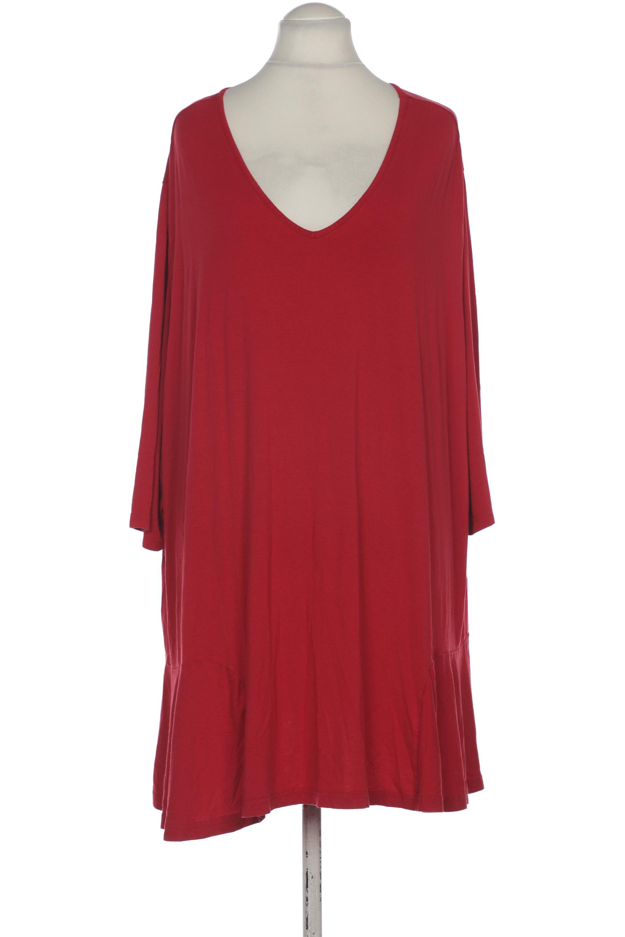 

Miamoda Damen Langarmshirt, rot, Gr. 56