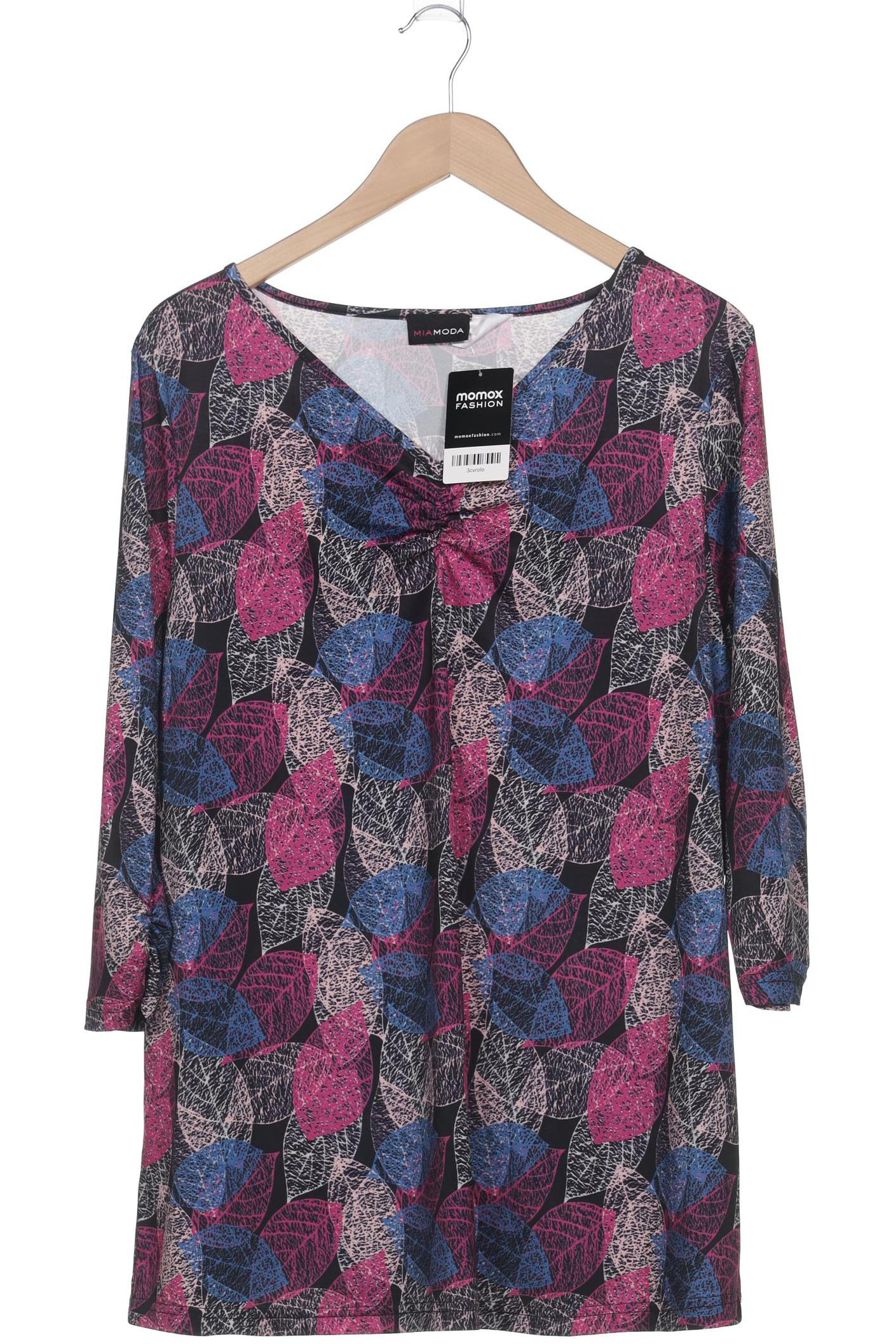 

Miamoda Damen Langarmshirt, mehrfarbig, Gr. 48