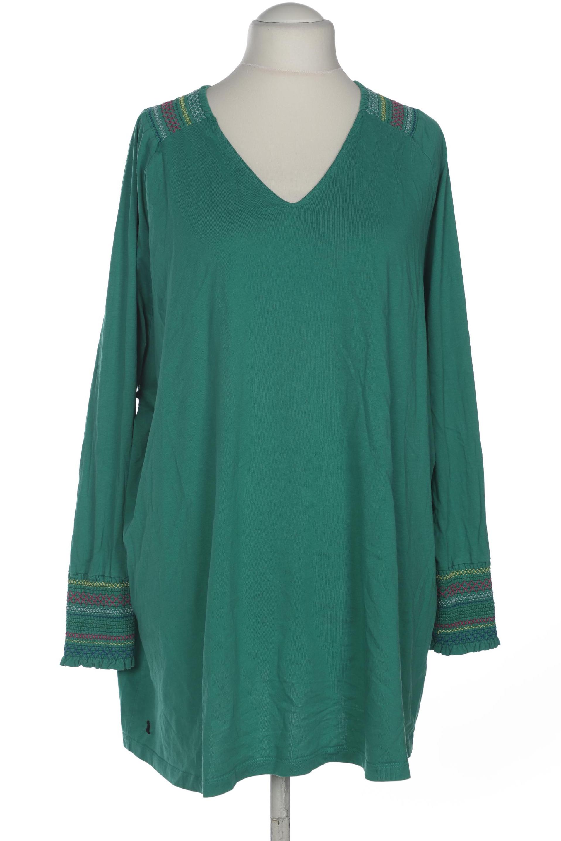 

Miamoda Damen Langarmshirt, grün, Gr. 62