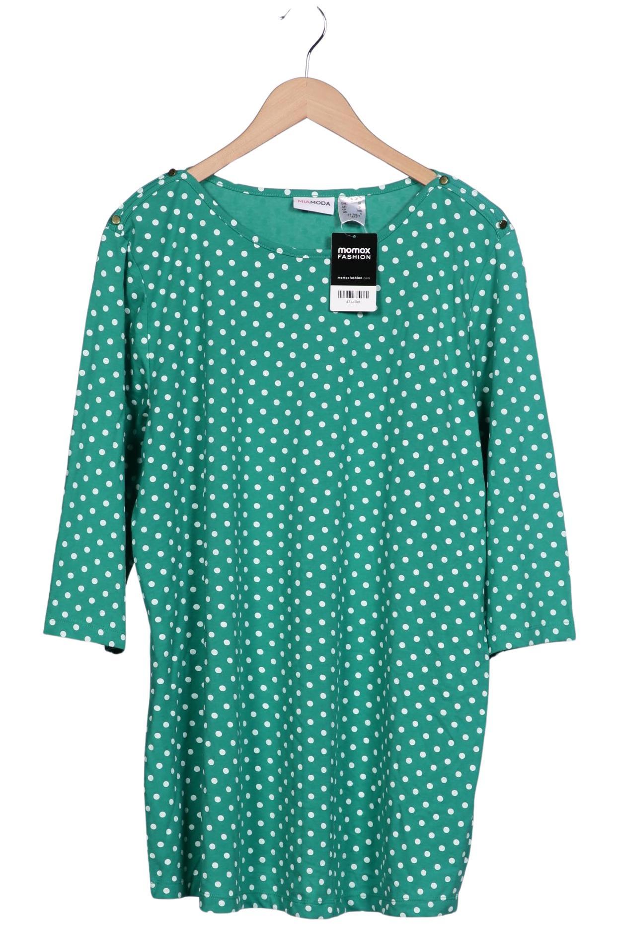 

Miamoda Damen Langarmshirt, mehrfarbig, Gr. 52