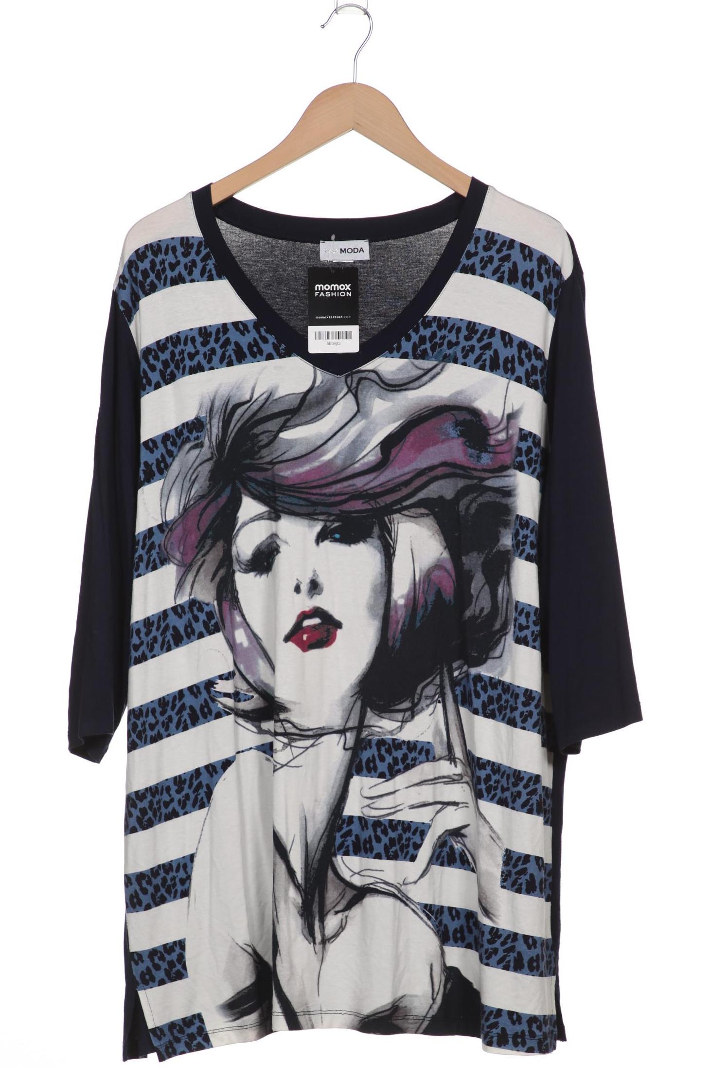 

Miamoda Damen Langarmshirt, marineblau, Gr. 48