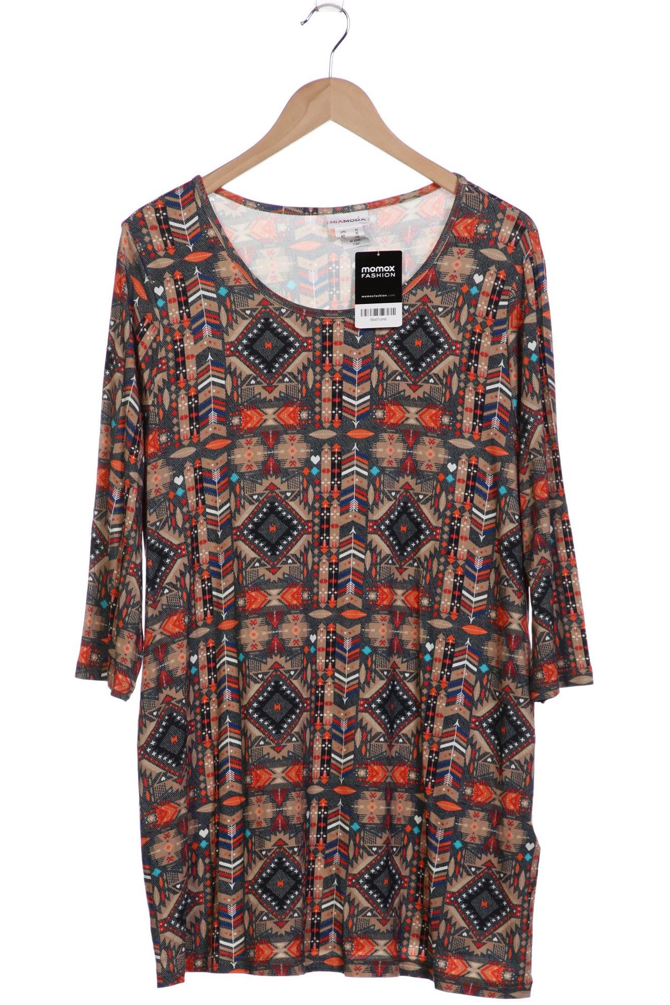 

Miamoda Damen Langarmshirt, mehrfarbig, Gr. 48
