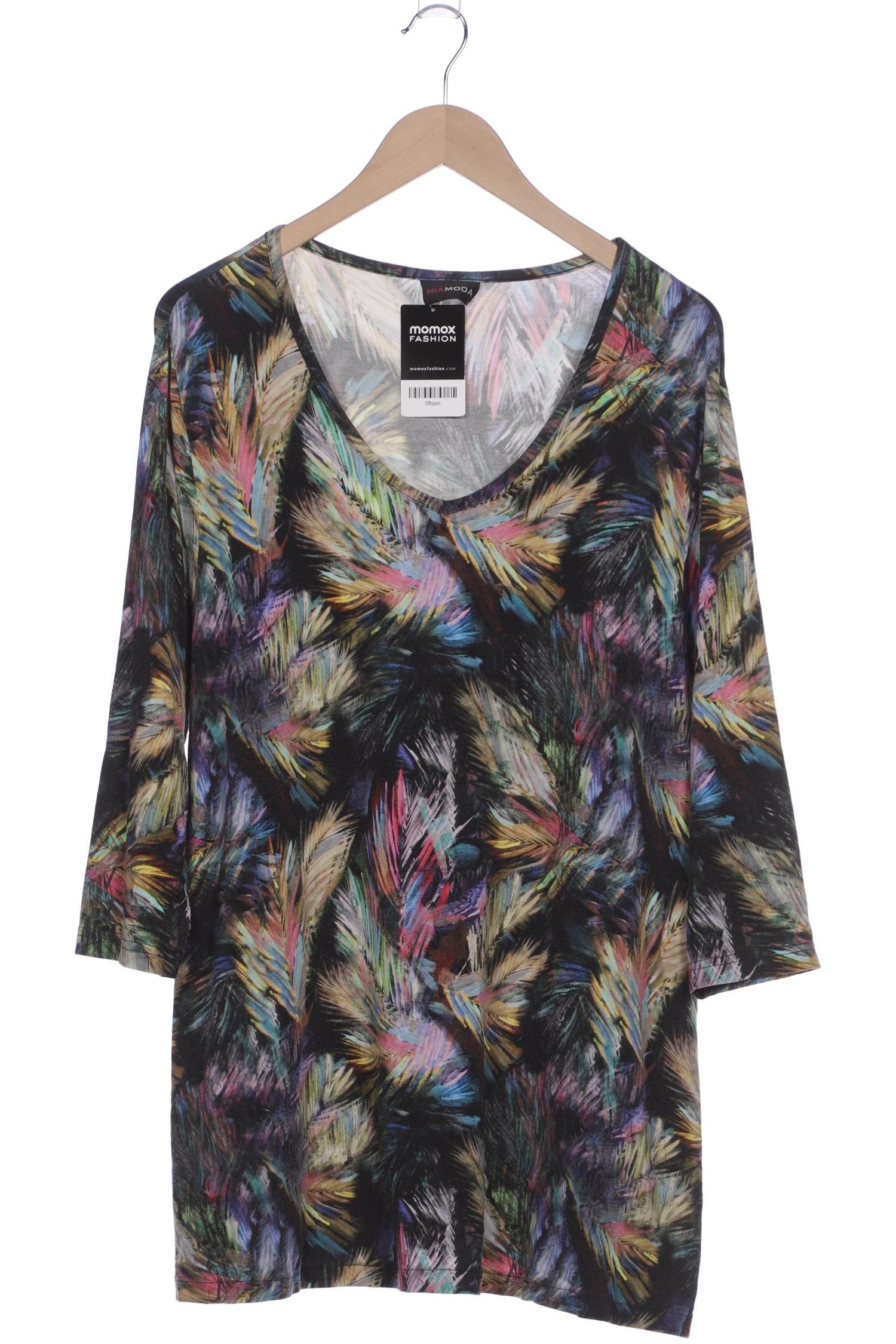

Miamoda Damen Langarmshirt, mehrfarbig, Gr. 48