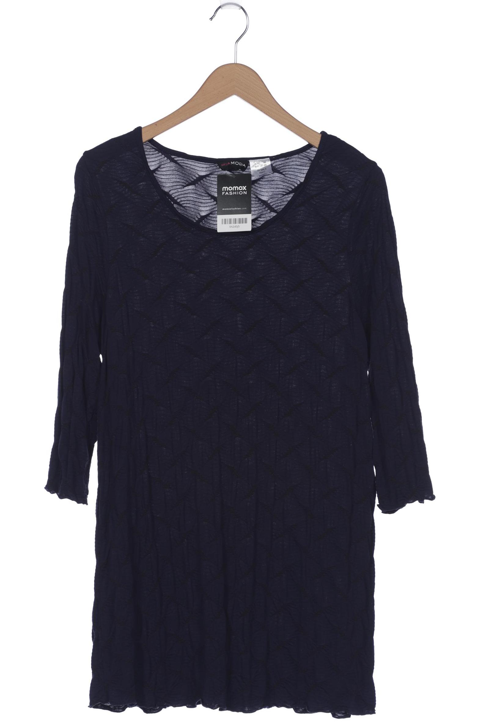 

MIAMODA Damen Langarmshirt, marineblau