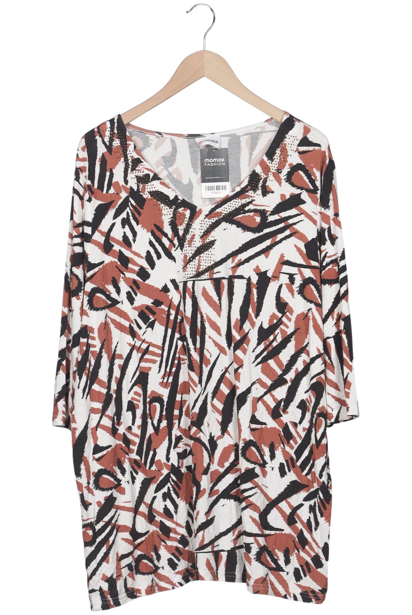 

Miamoda Damen Langarmshirt, mehrfarbig, Gr. 48