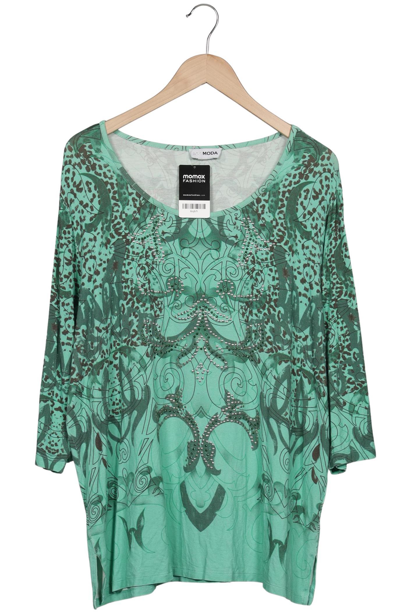 

Miamoda Damen Langarmshirt, grün, Gr. 46