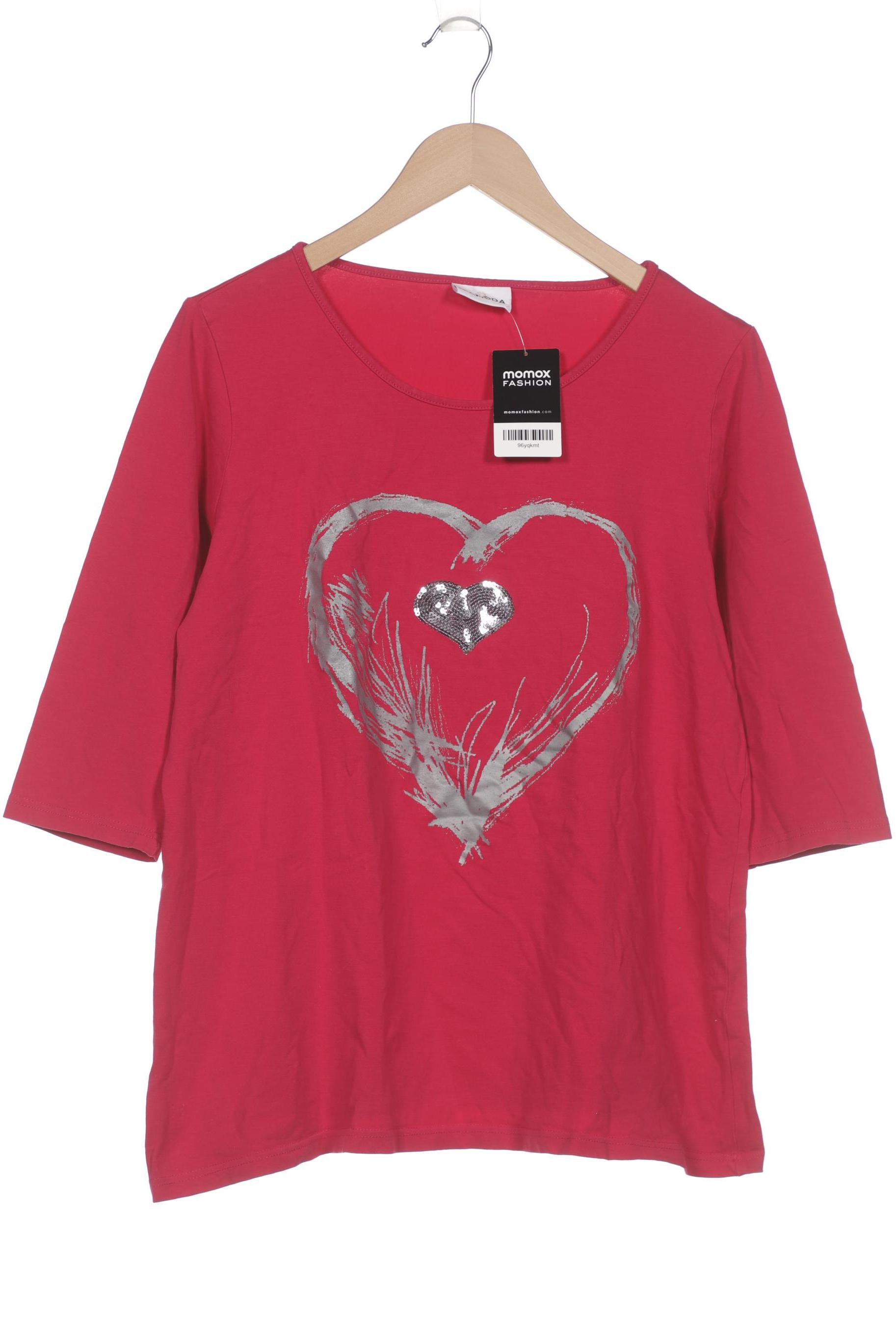 

Miamoda Damen Langarmshirt, pink, Gr. 42
