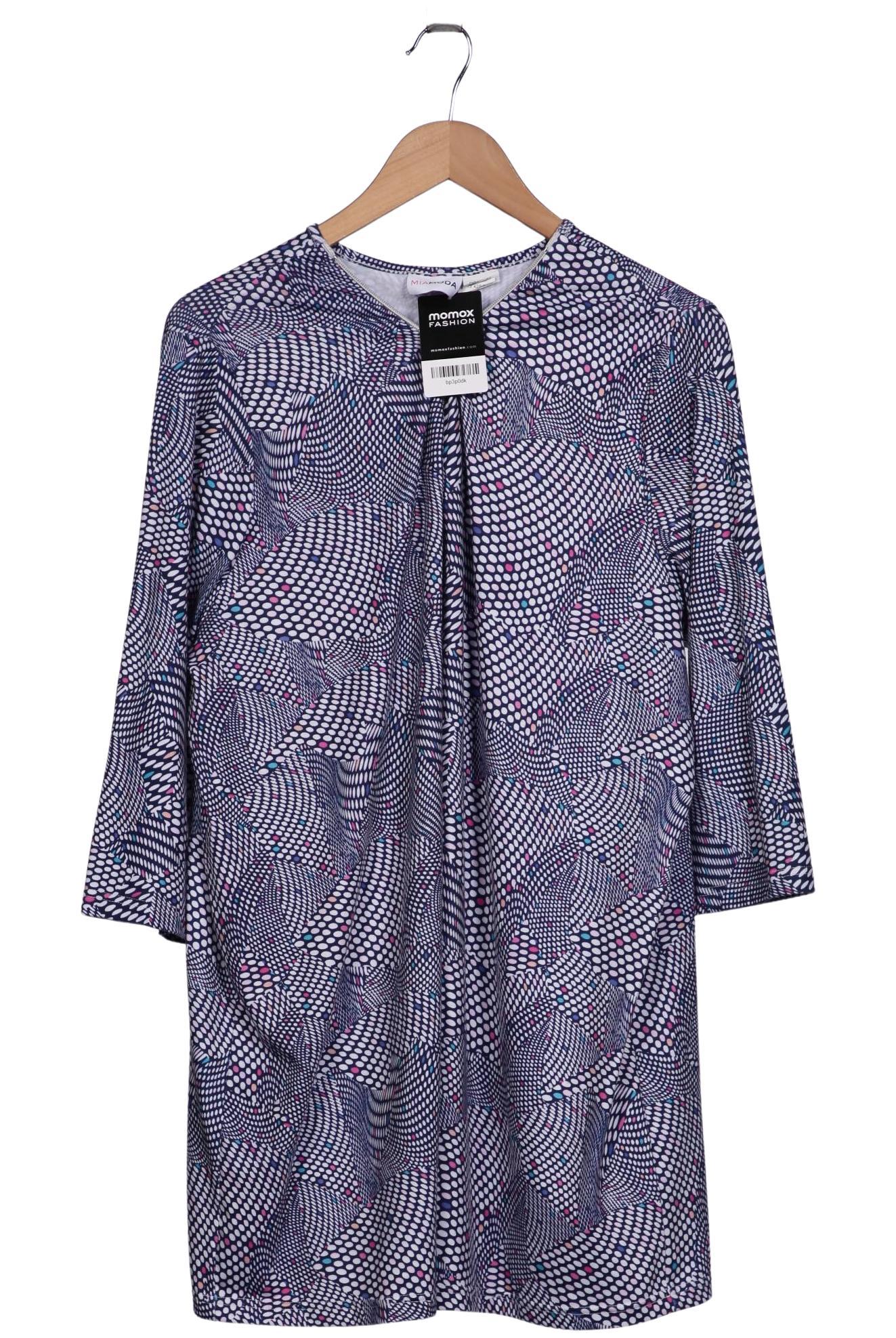 

Miamoda Damen Langarmshirt, blau, Gr. 52