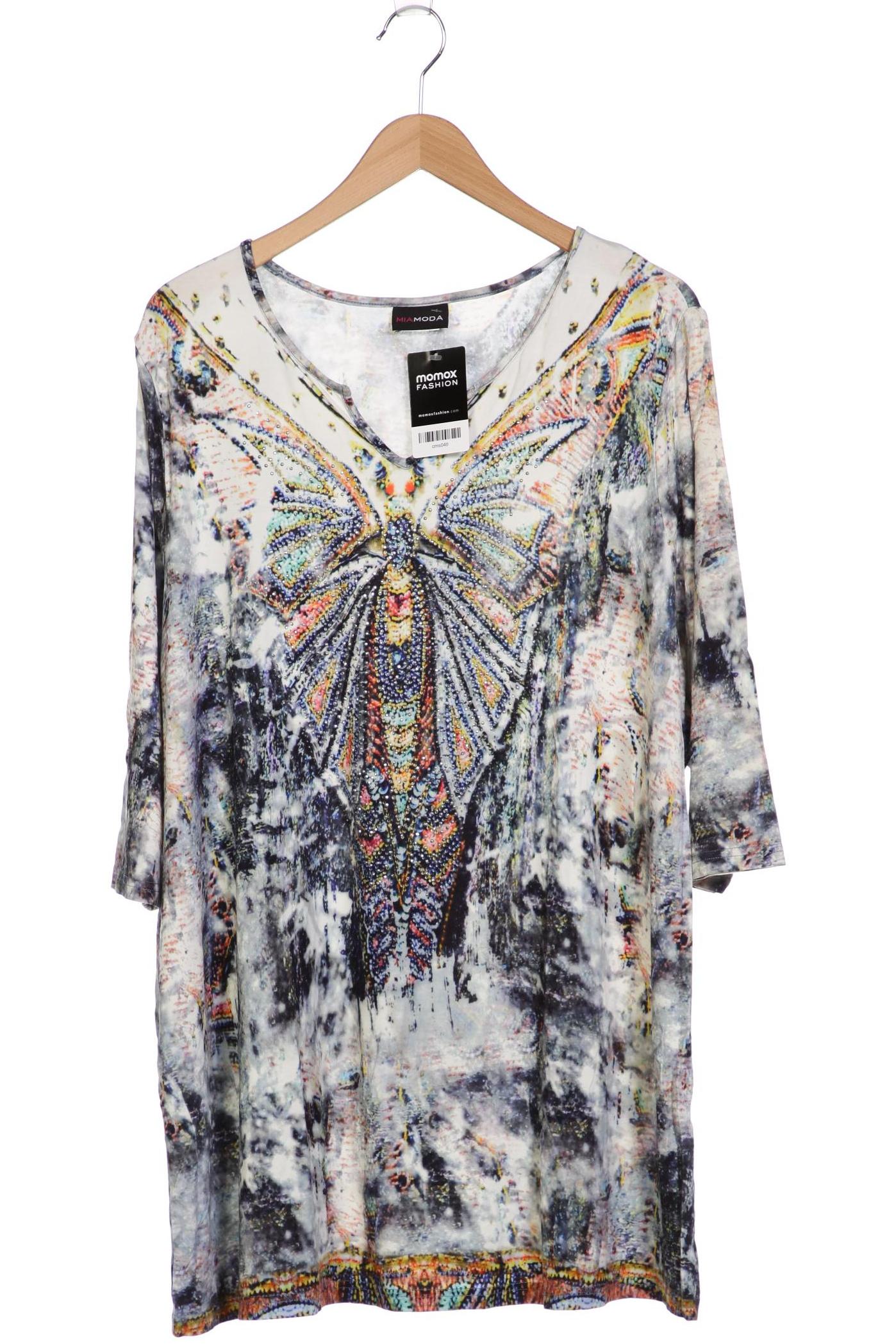 

Miamoda Damen Langarmshirt, mehrfarbig, Gr. 48