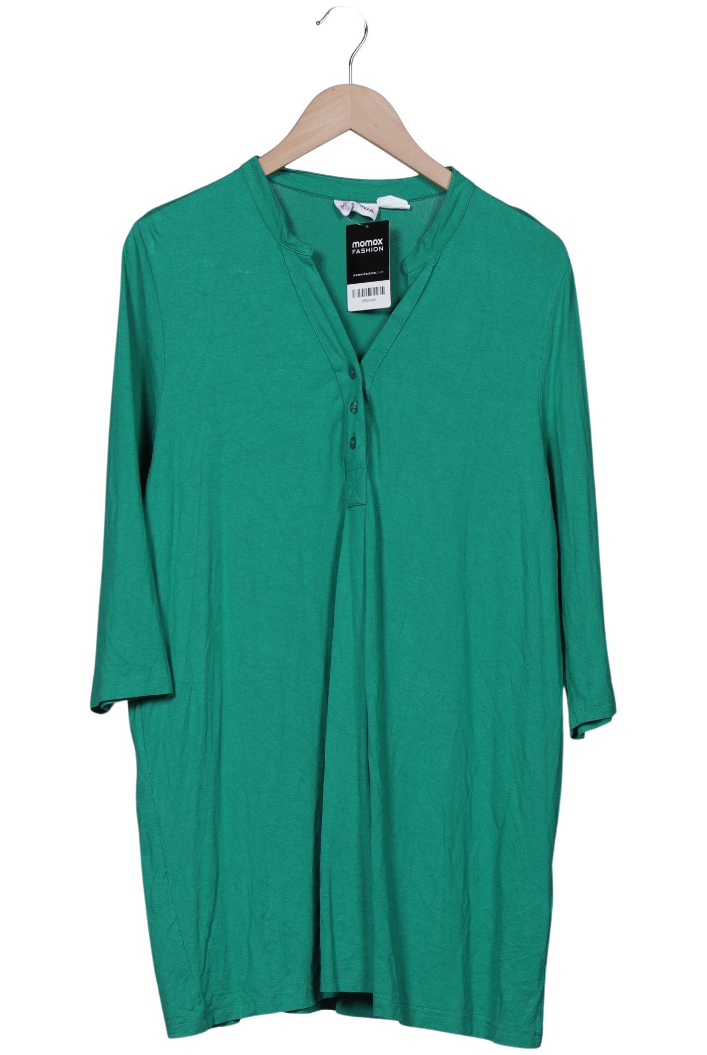 

Miamoda Damen Langarmshirt, grün, Gr. 48