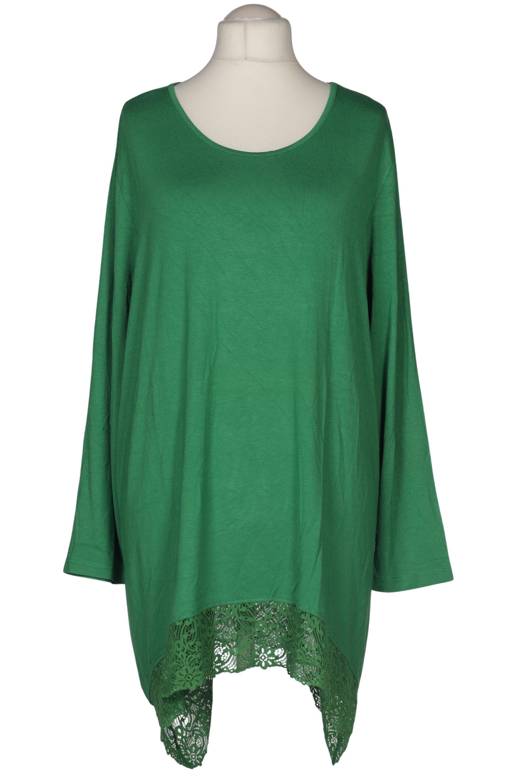 

Miamoda Damen Langarmshirt, grün, Gr. 52