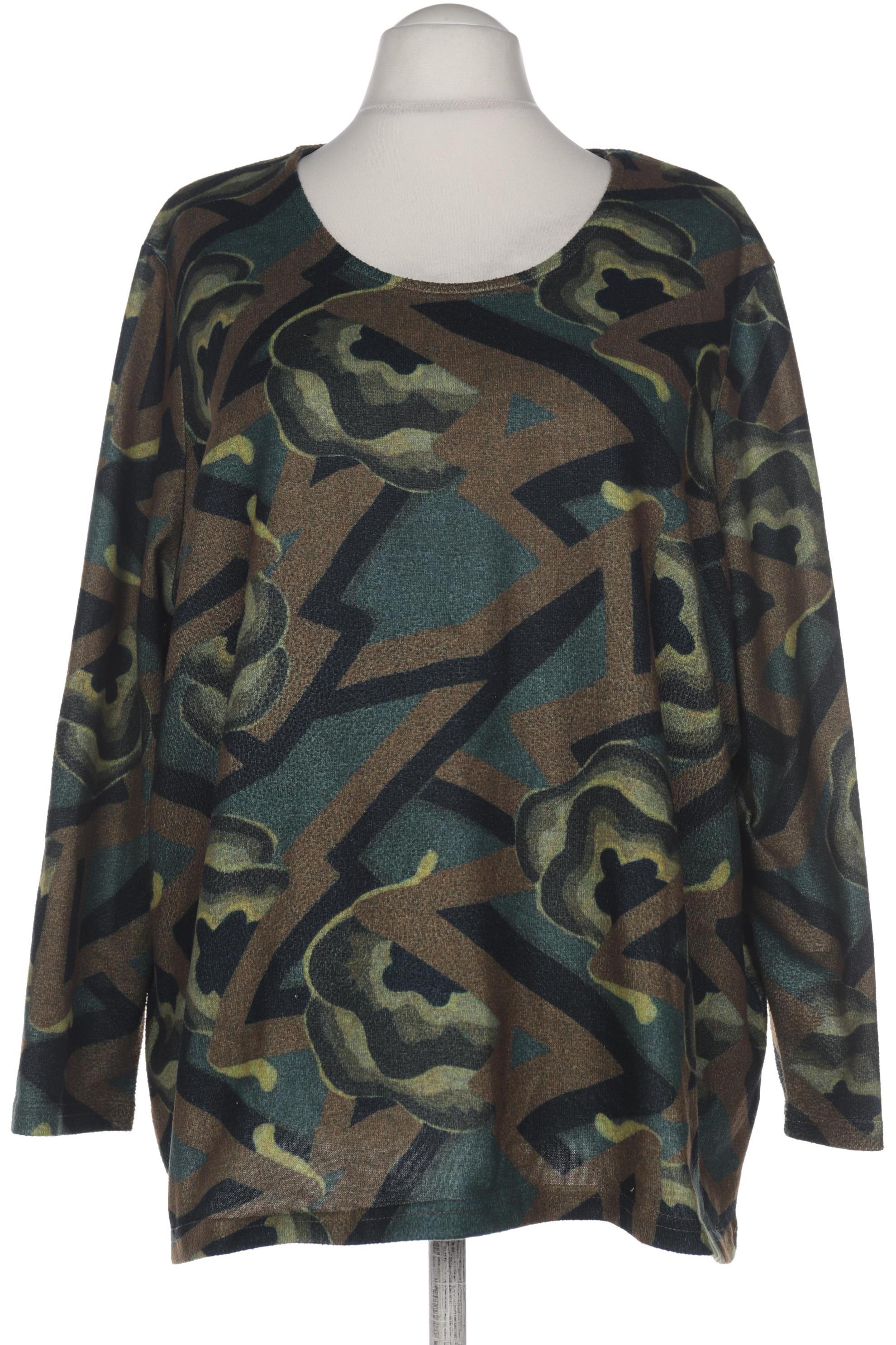 

Miamoda Damen Langarmshirt, grün, Gr. 54