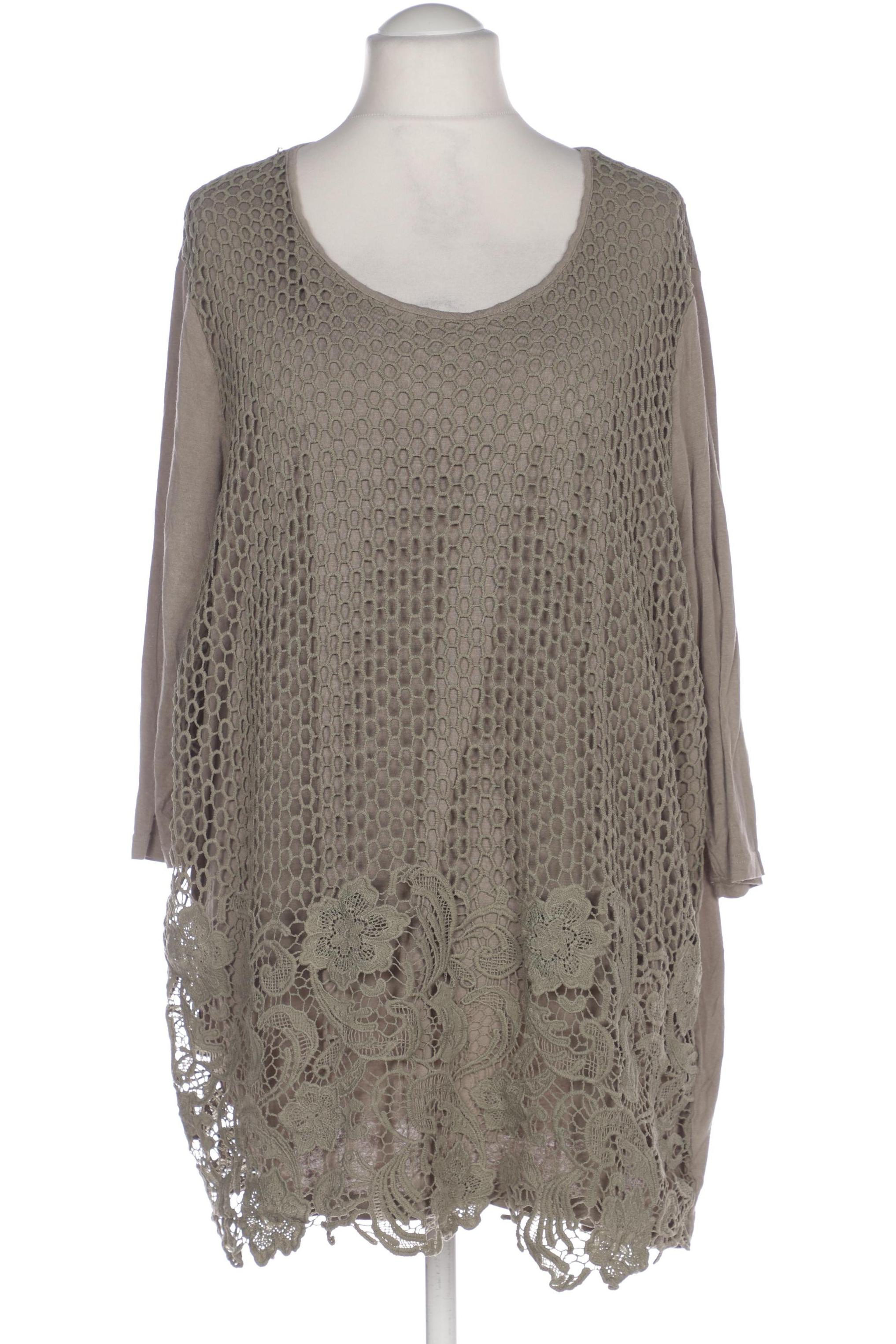 

Miamoda Damen Langarmshirt, grün, Gr. 54