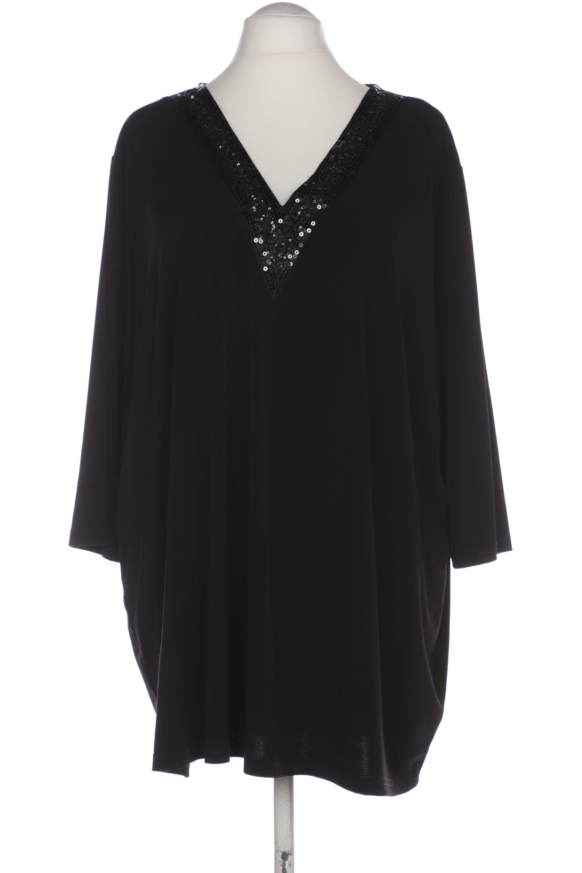 

Miamoda Damen Langarmshirt, schwarz, Gr. 58