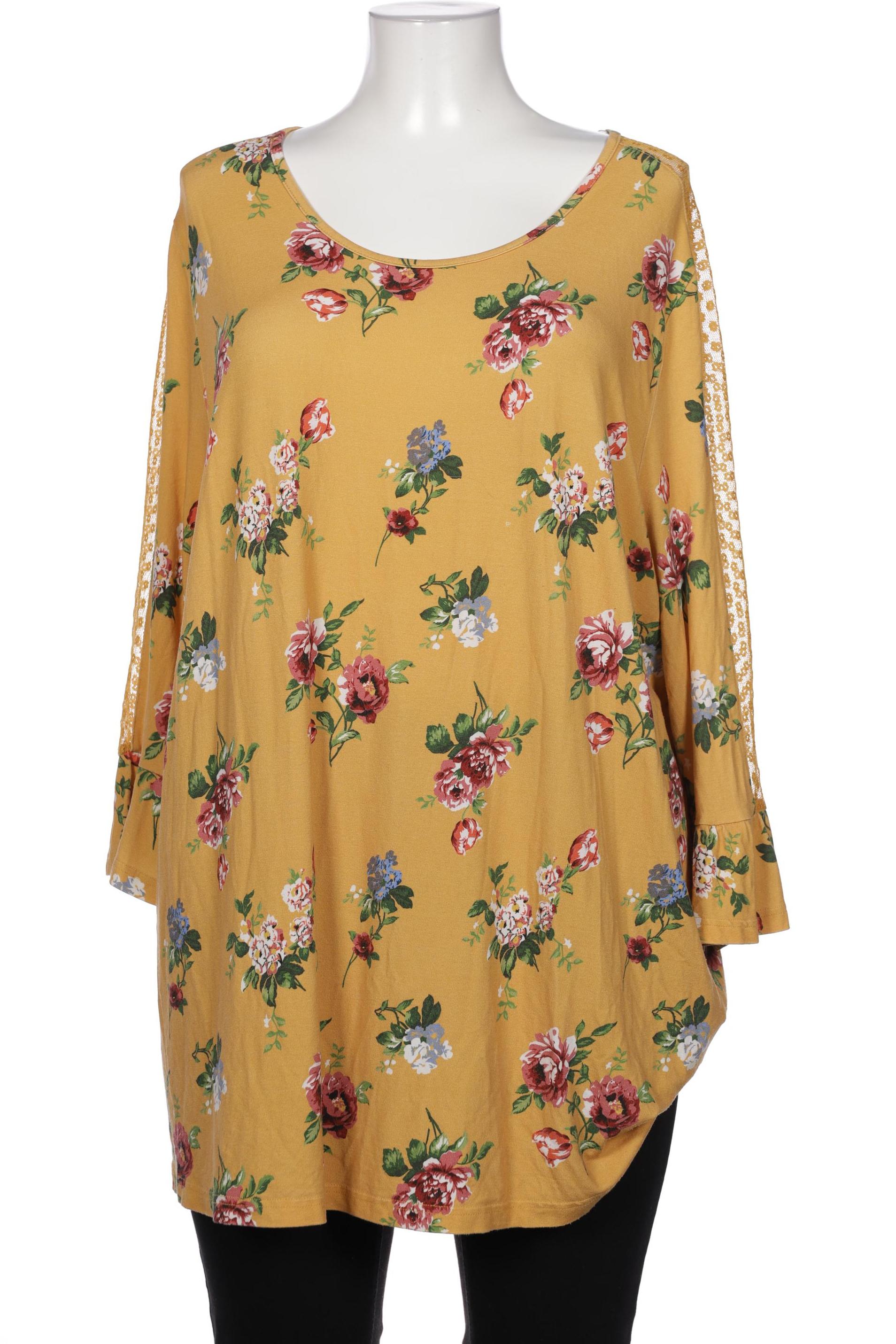 

Miamoda Damen Langarmshirt, orange, Gr. 48