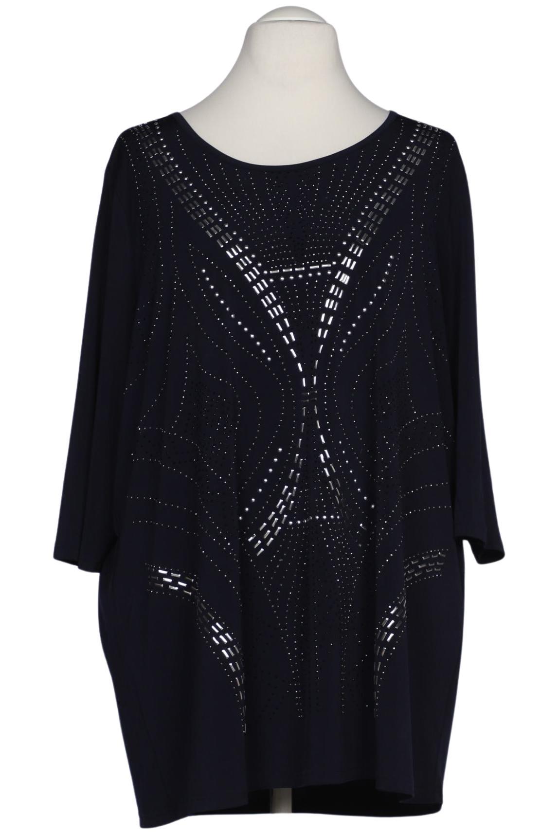 

Miamoda Damen Langarmshirt, marineblau, Gr. 54