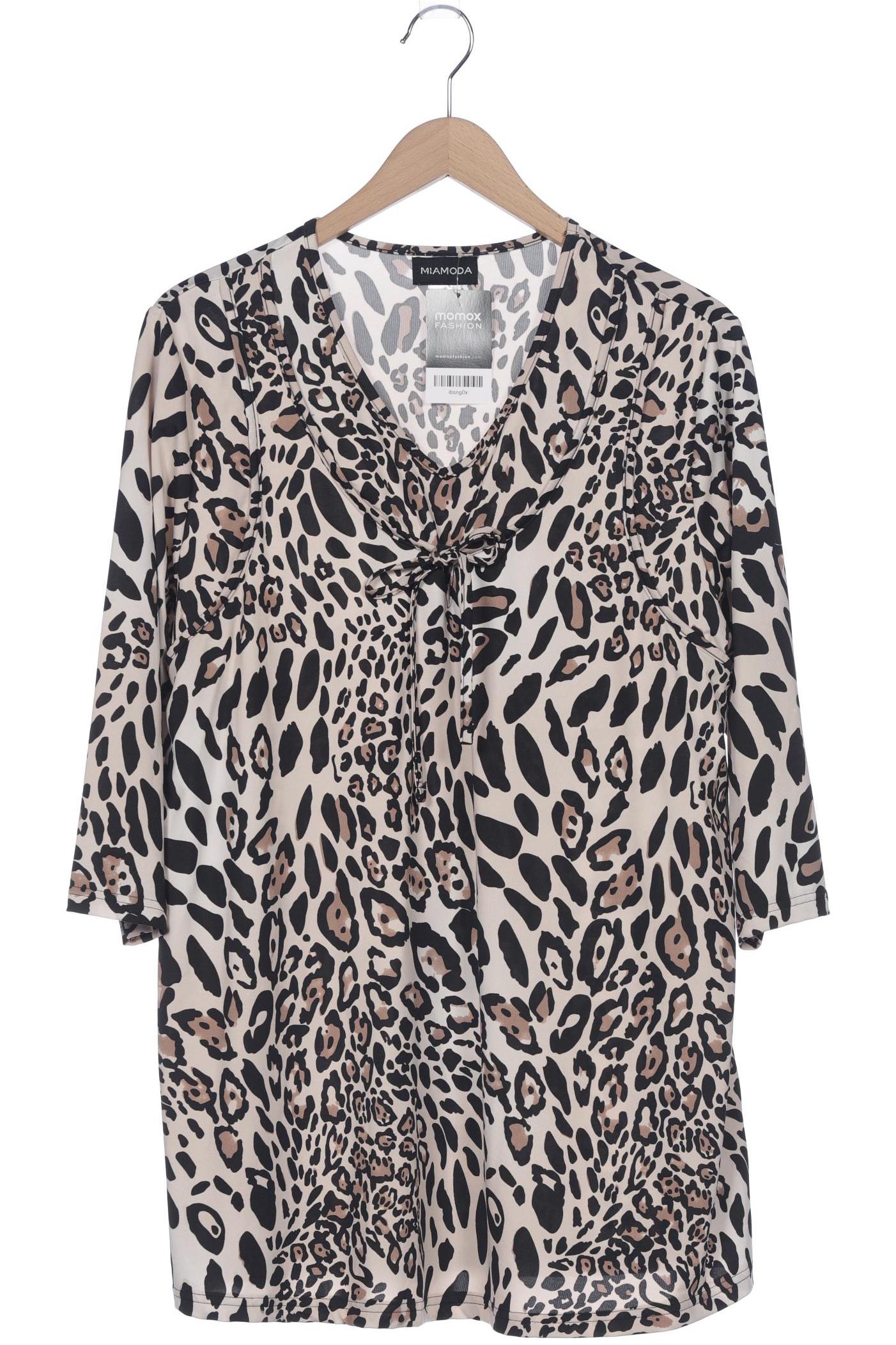 

Miamoda Damen Langarmshirt, beige, Gr. 46