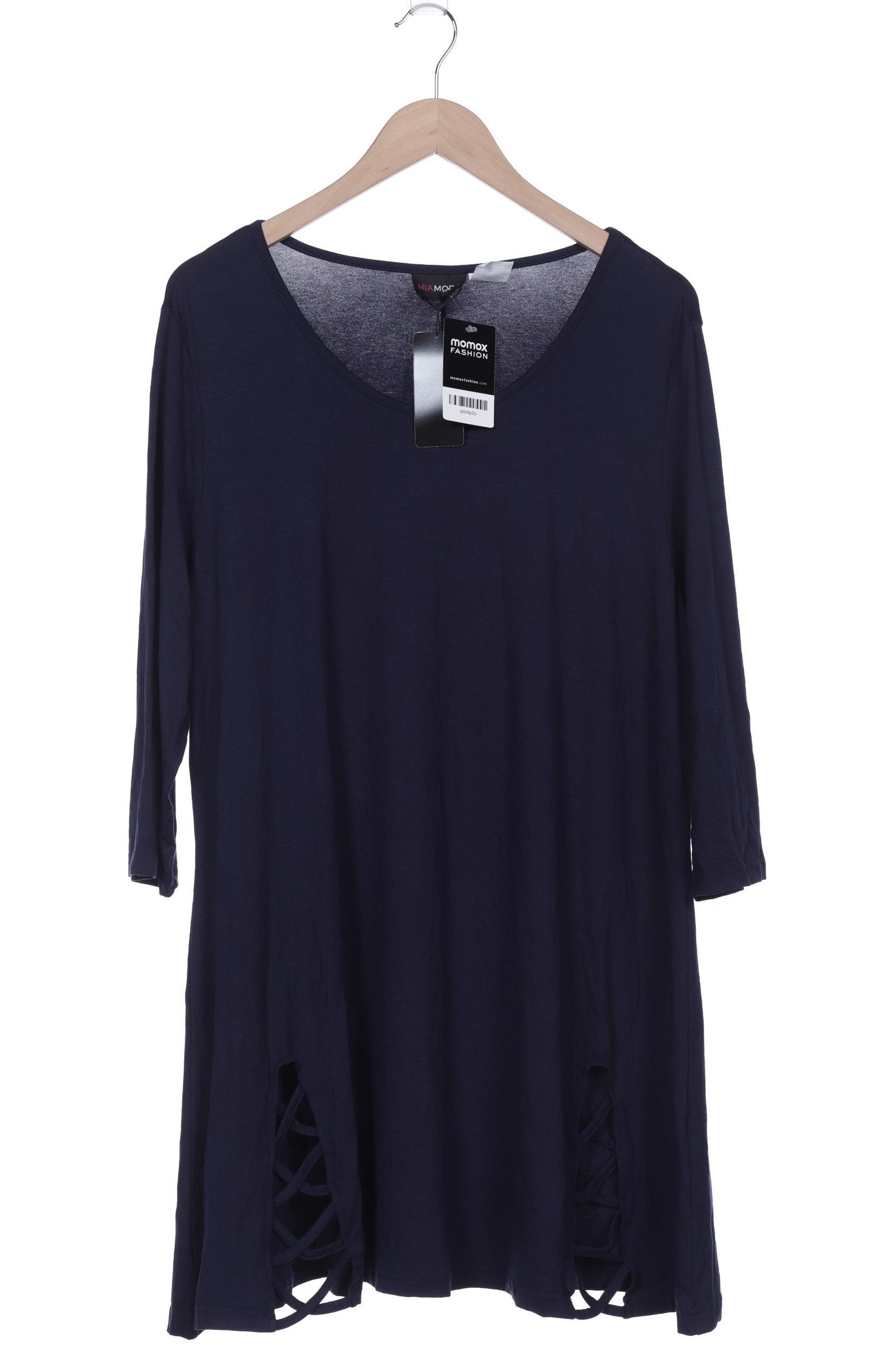 

Miamoda Damen Langarmshirt, marineblau, Gr. 48