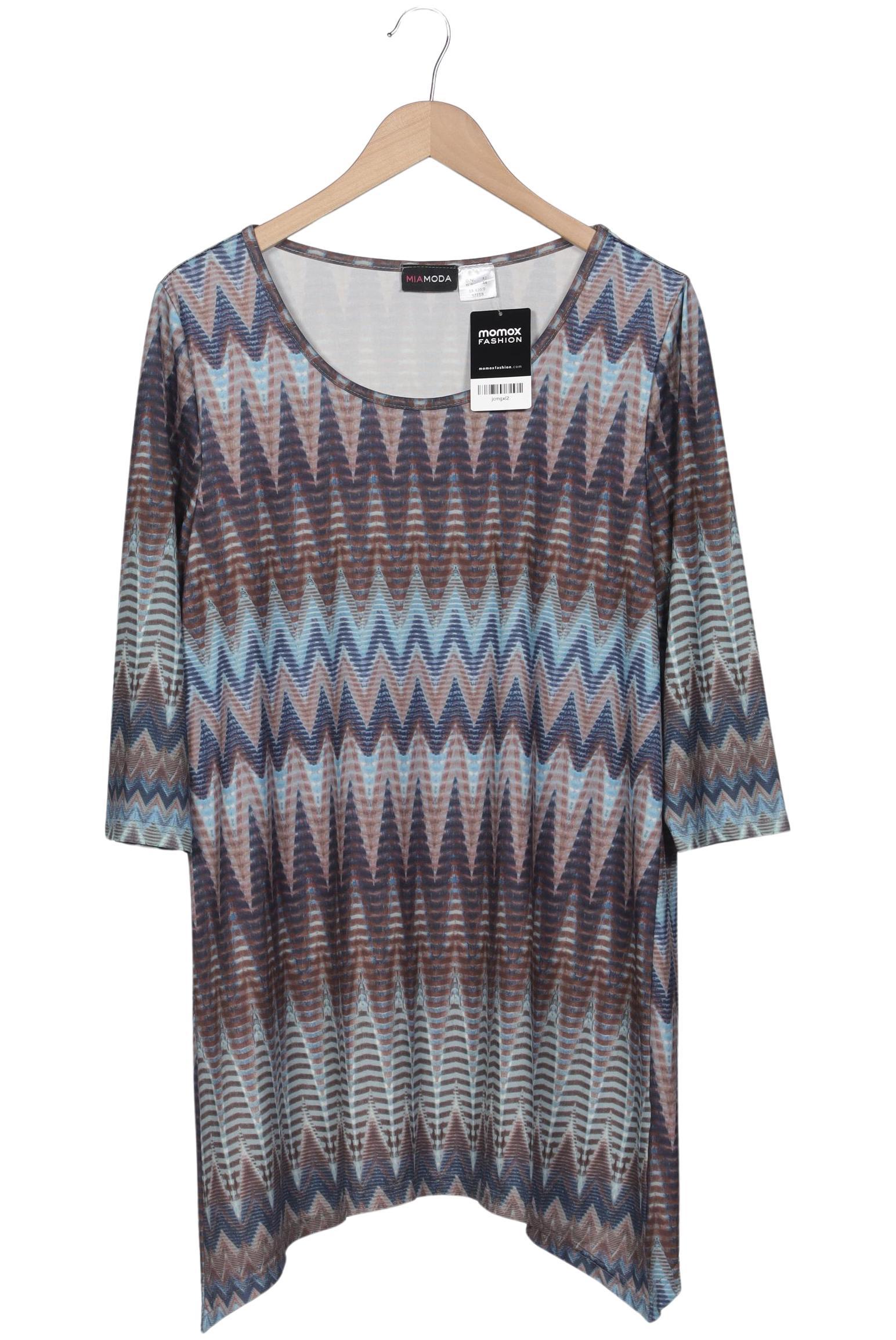 

Miamoda Damen Langarmshirt, mehrfarbig, Gr. 42