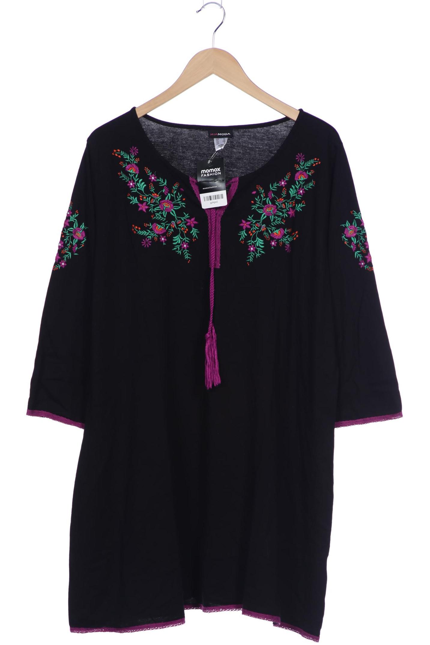 

Miamoda Damen Langarmshirt, schwarz, Gr. 50