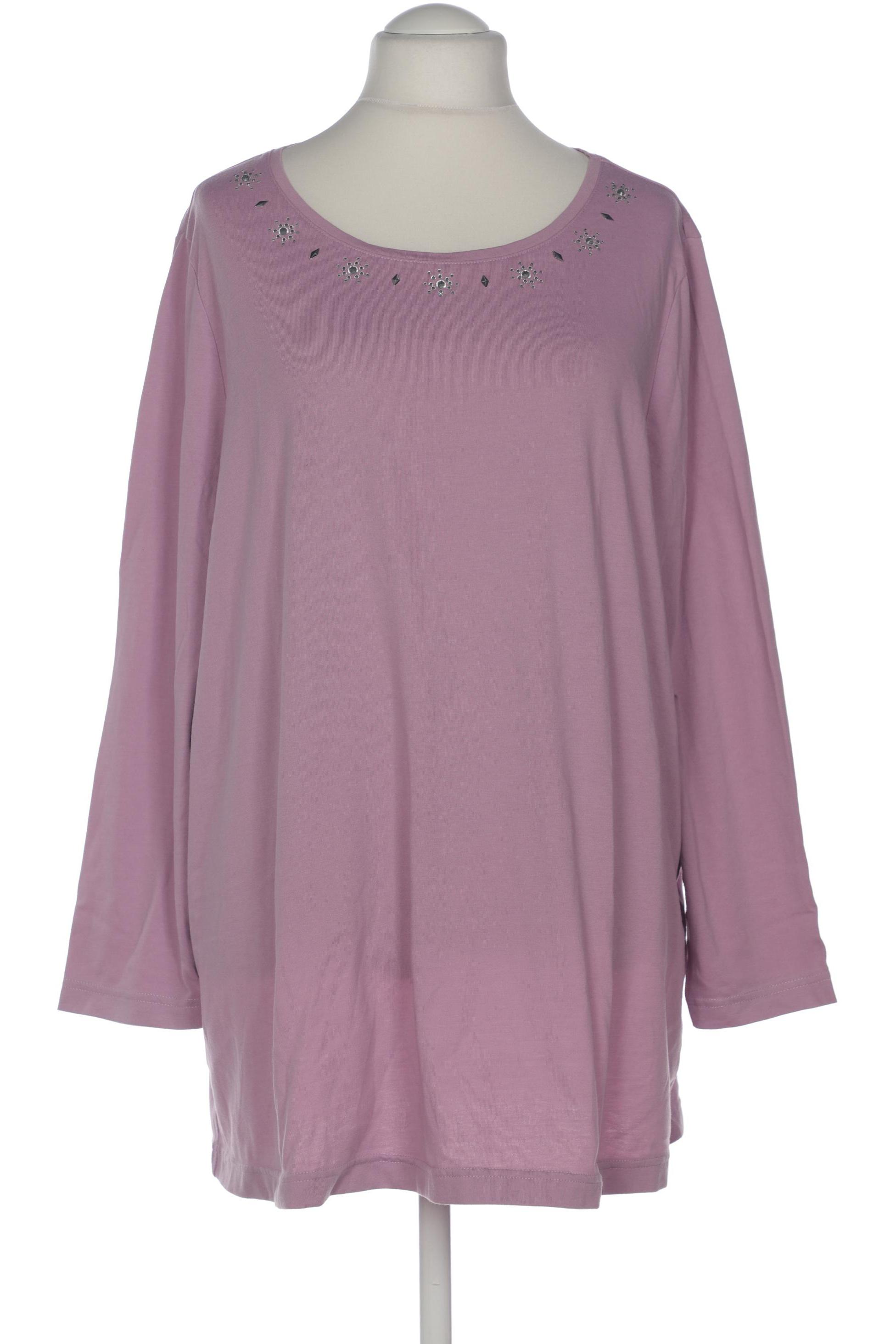 

Miamoda Damen Langarmshirt, flieder, Gr. 54