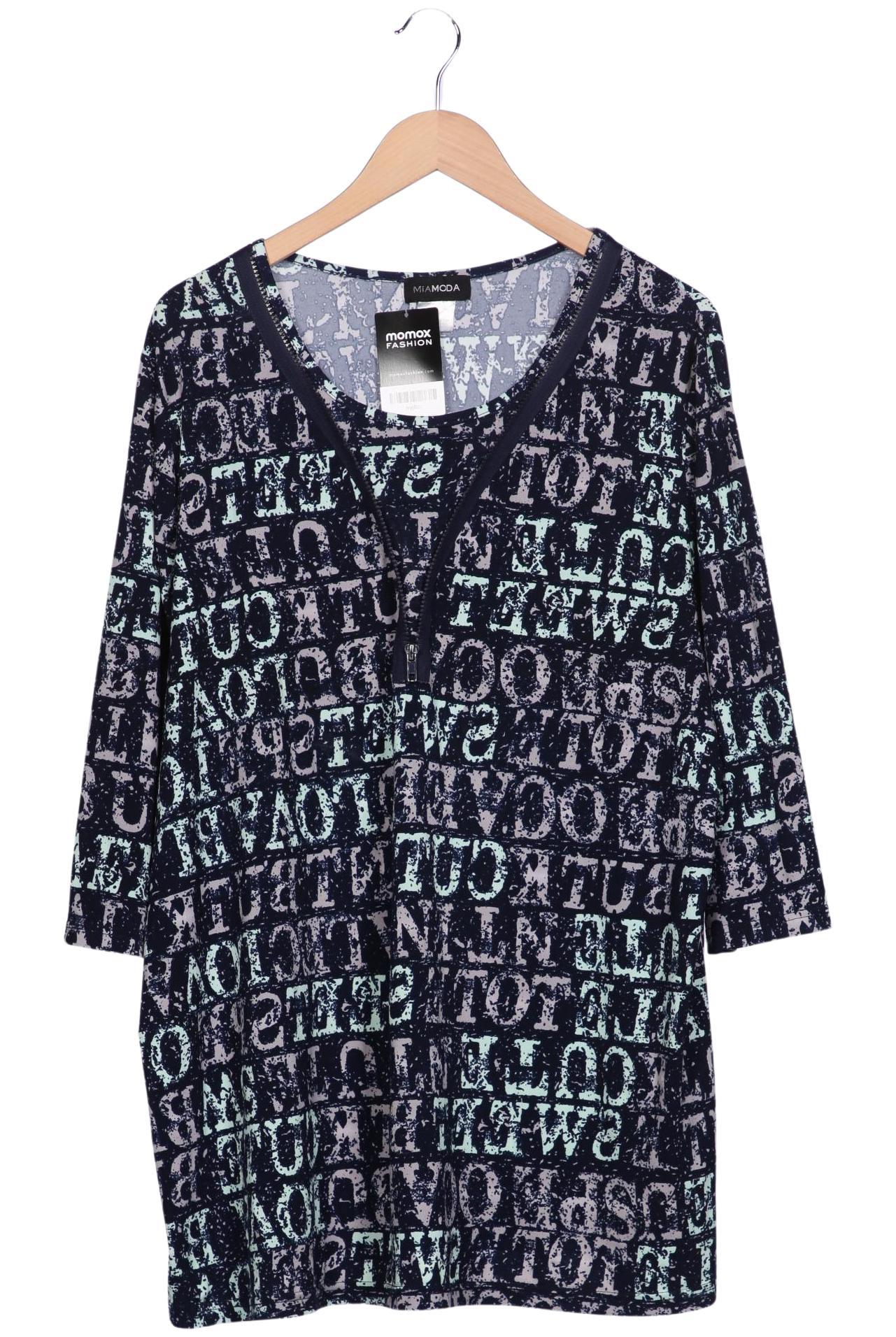 

Miamoda Damen Langarmshirt, mehrfarbig, Gr. 50
