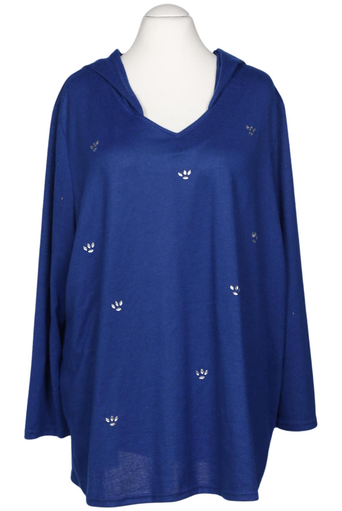 

Miamoda Damen Langarmshirt, blau, Gr. 56